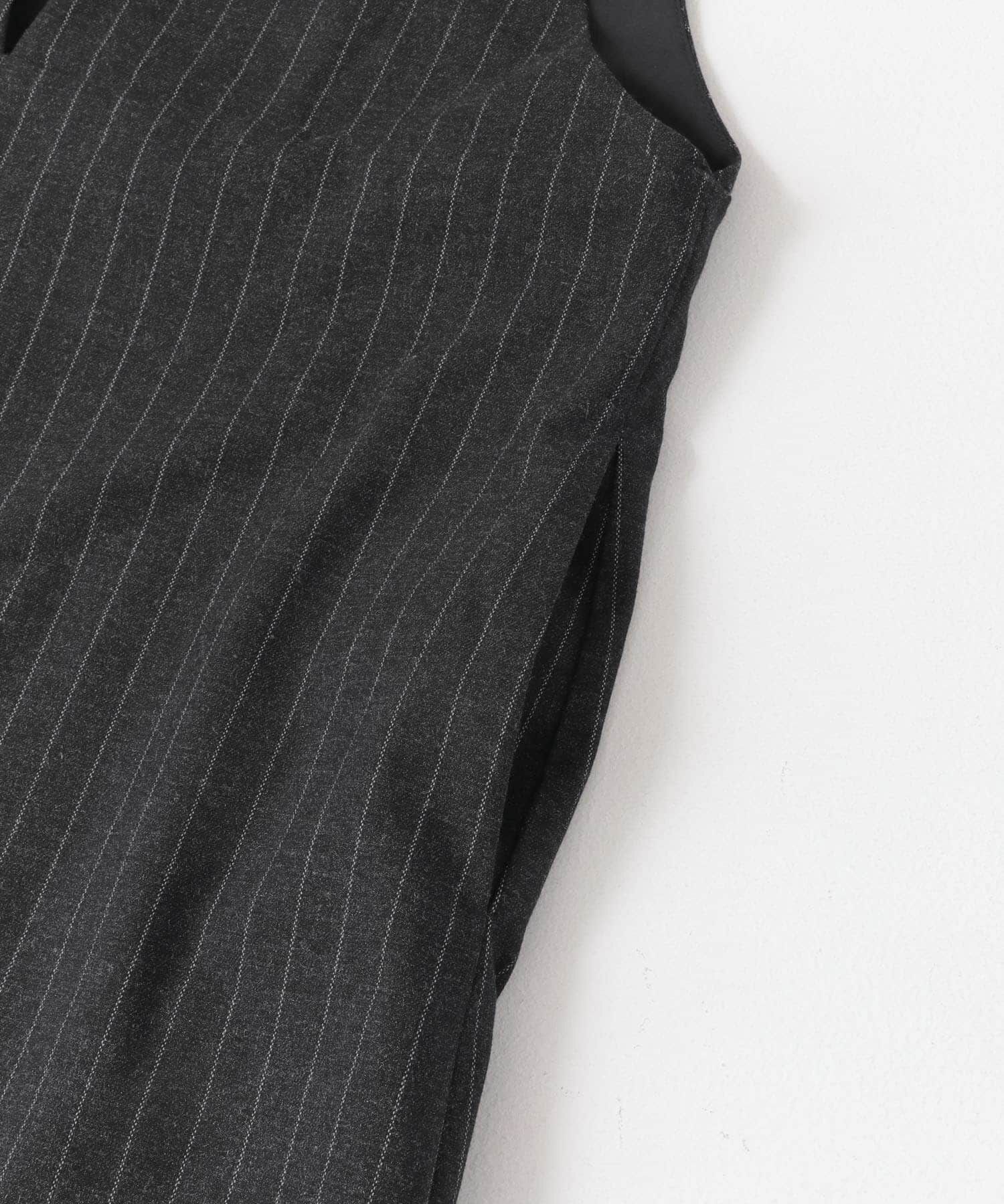 URBAN RESEARCH ROSSO「ディープVネックストライプワンピース」|ワンピース|