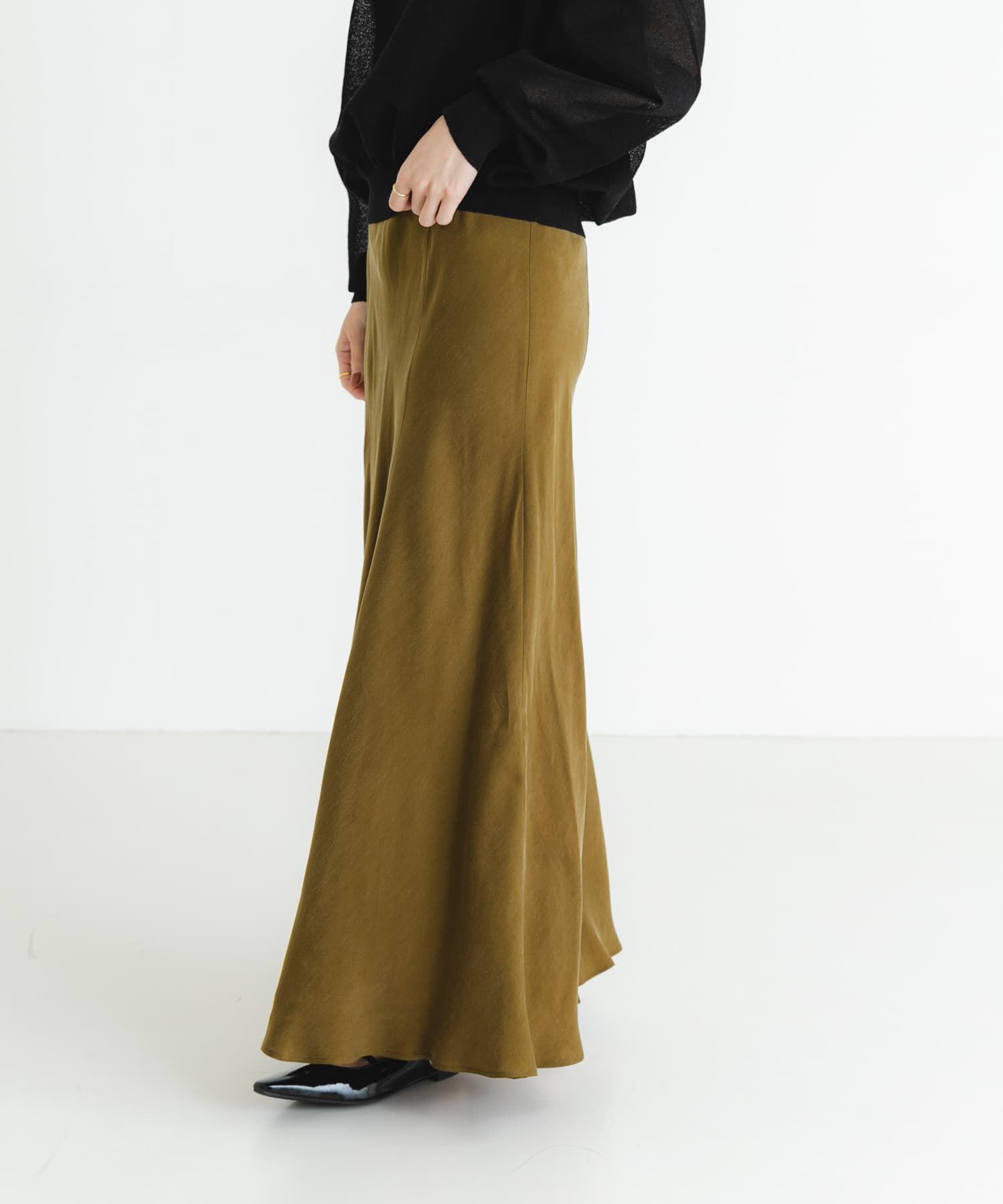 URBAN RESEARCH「『MADE IN JAPAN』キュプラフィブリルロングスカート」|スカート|