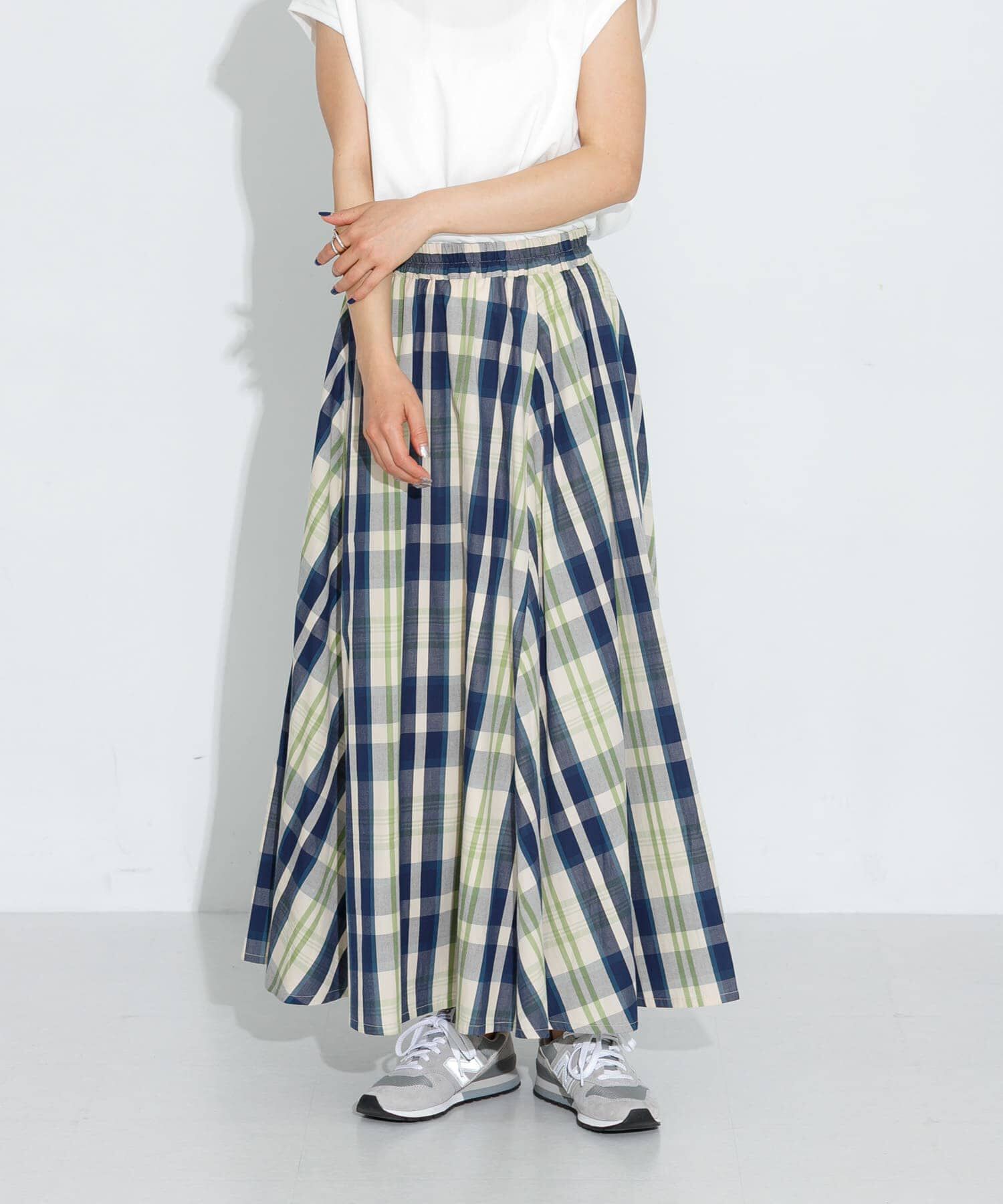 Sonny Label 「マルチチェックカラースカート」|スカート|