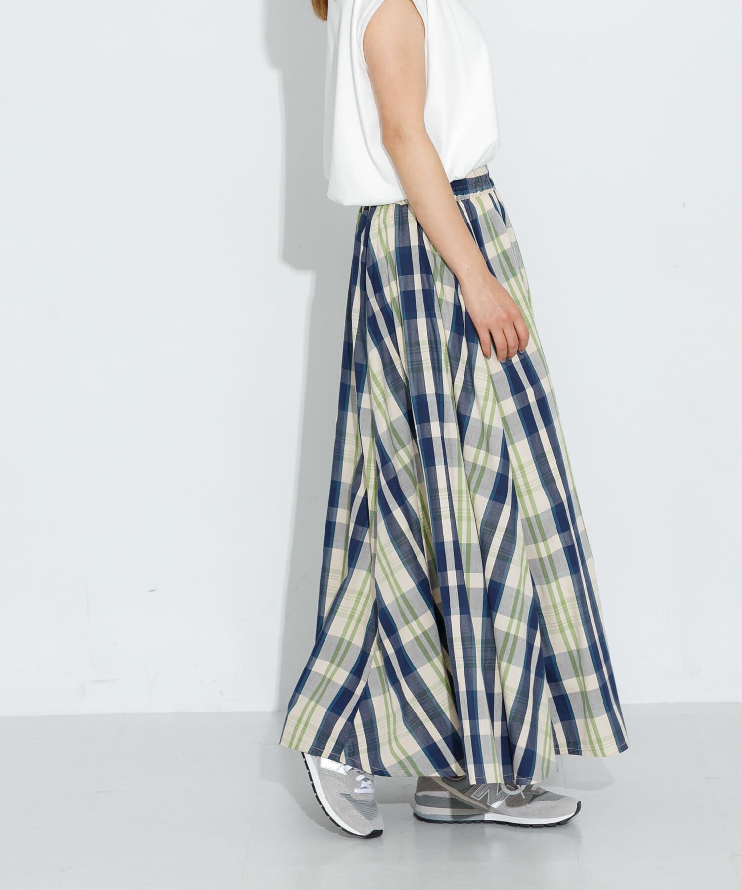 Sonny Label 「マルチチェックカラースカート」|スカート|