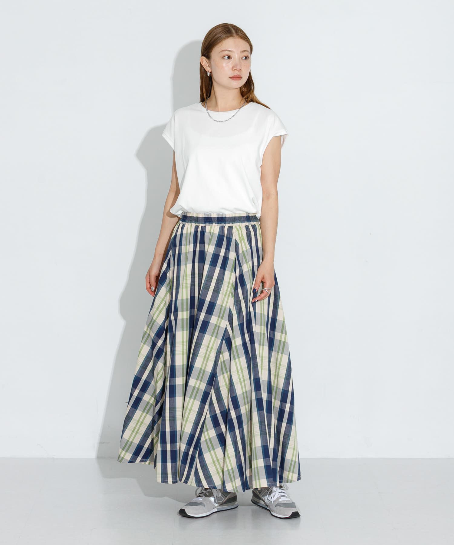 Sonny Label 「マルチチェックカラースカート」|スカート|