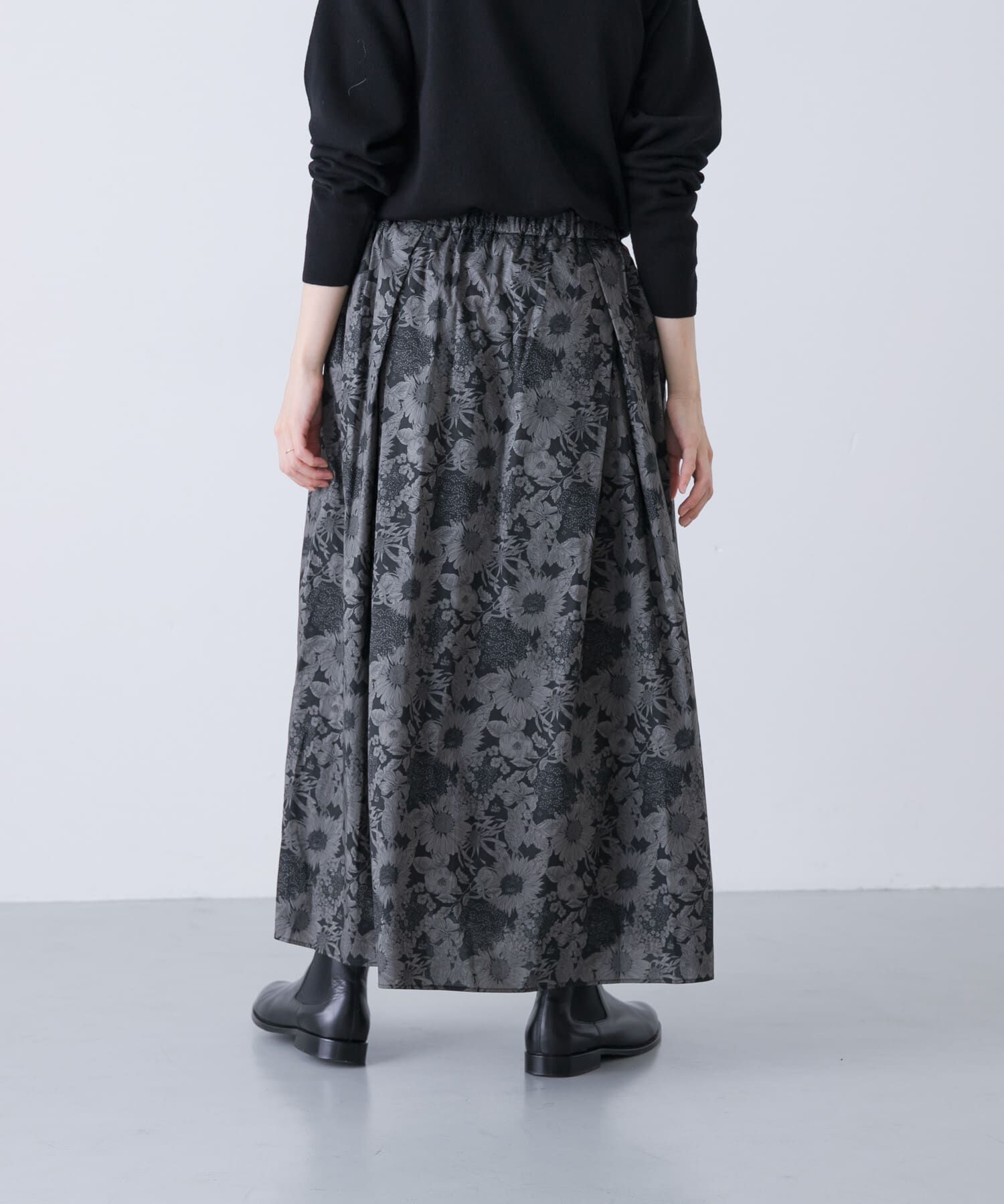 かぐれ「リバティプリントスカート」|スカート|