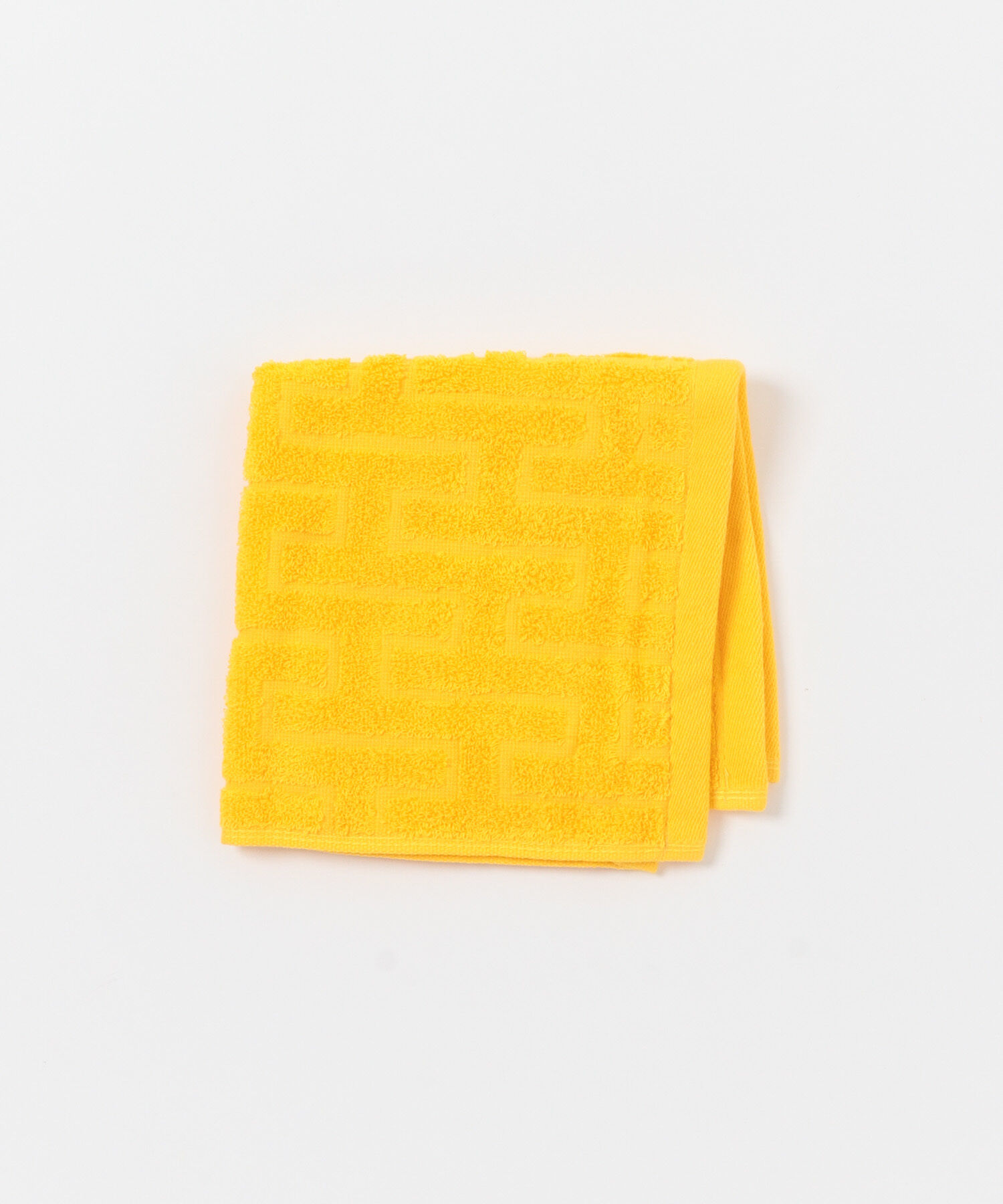 SMELLY「TETO　SUPIMA COTTON HANDTOWEL」|ハンカチ|イエロー