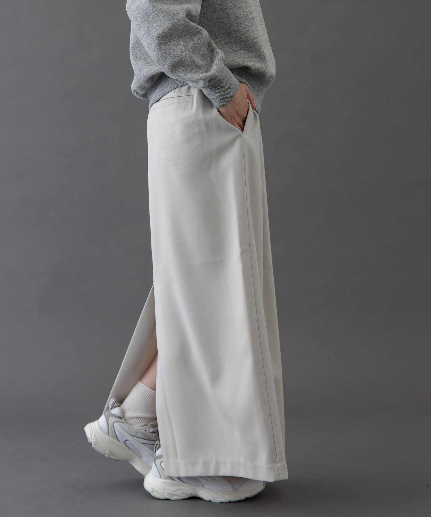 URBAN RESEARCH DOORS「FORK&SPOON　ラナテックイージースカート」|スカート|