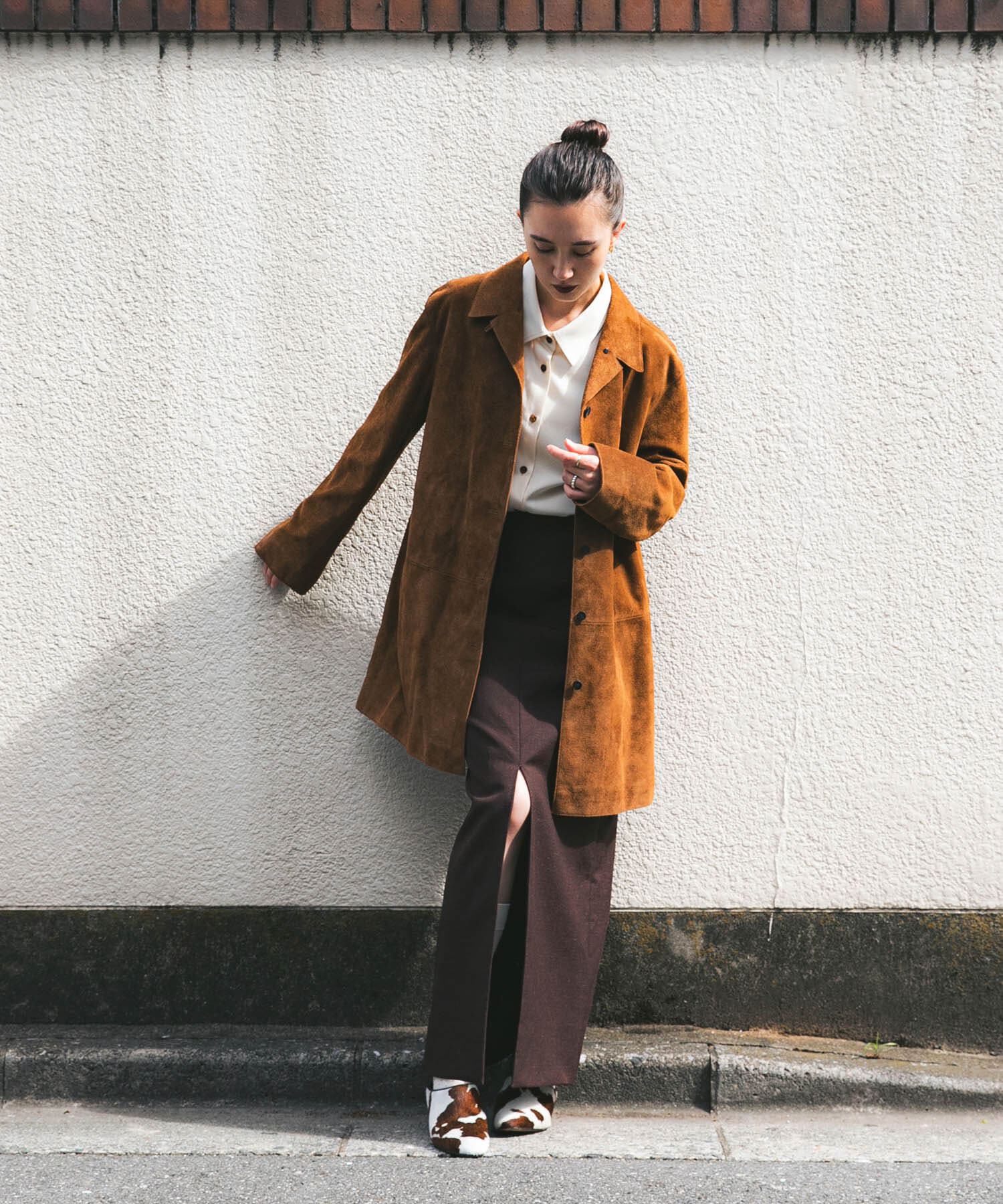 URBAN RESEARCH「new basic　WOOL TWILL SHAPE SHIRTS」|シャツ・ブラウス|