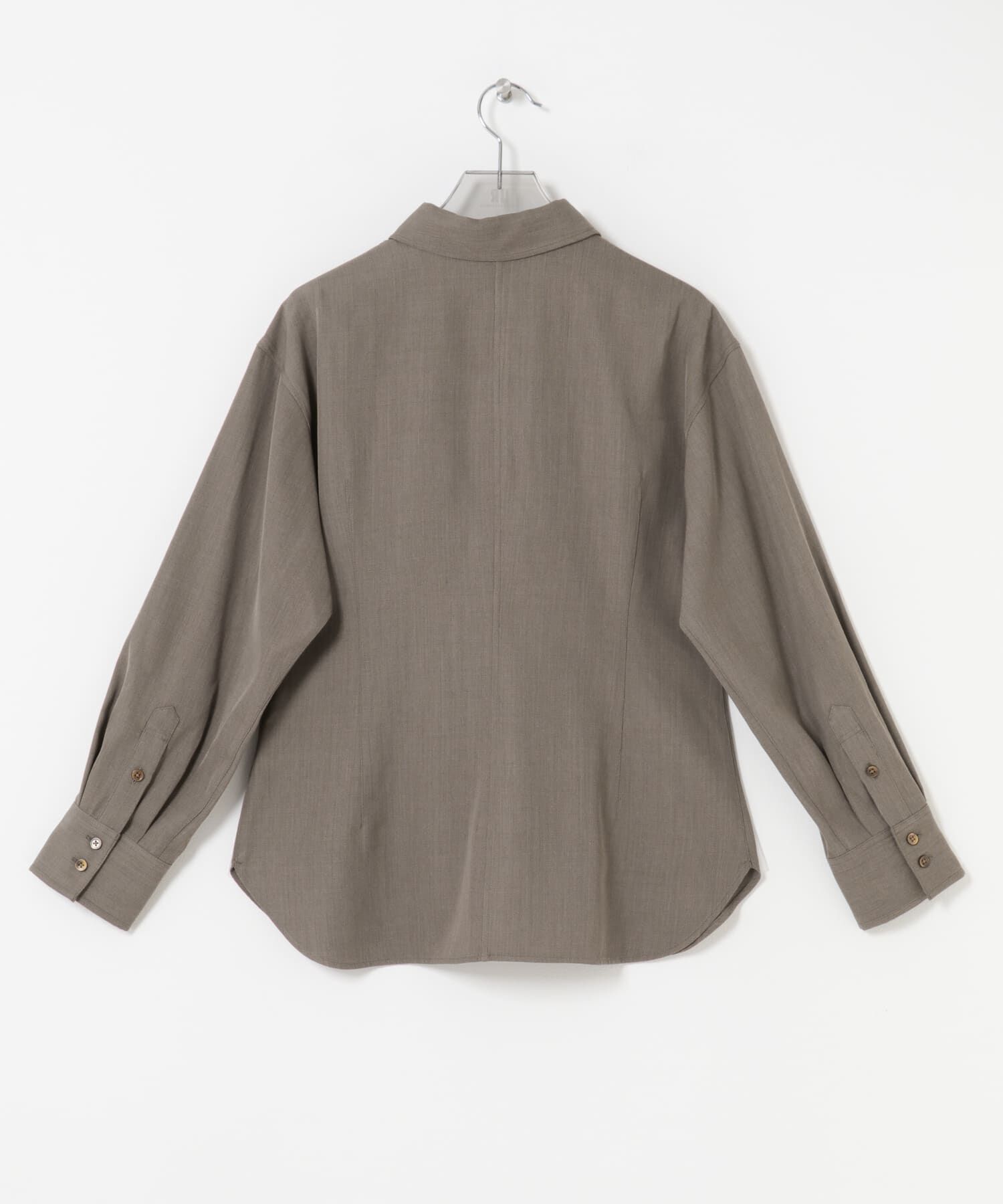 URBAN RESEARCH「new basic　WOOL TWILL SHAPE SHIRTS」|シャツ・ブラウス|
