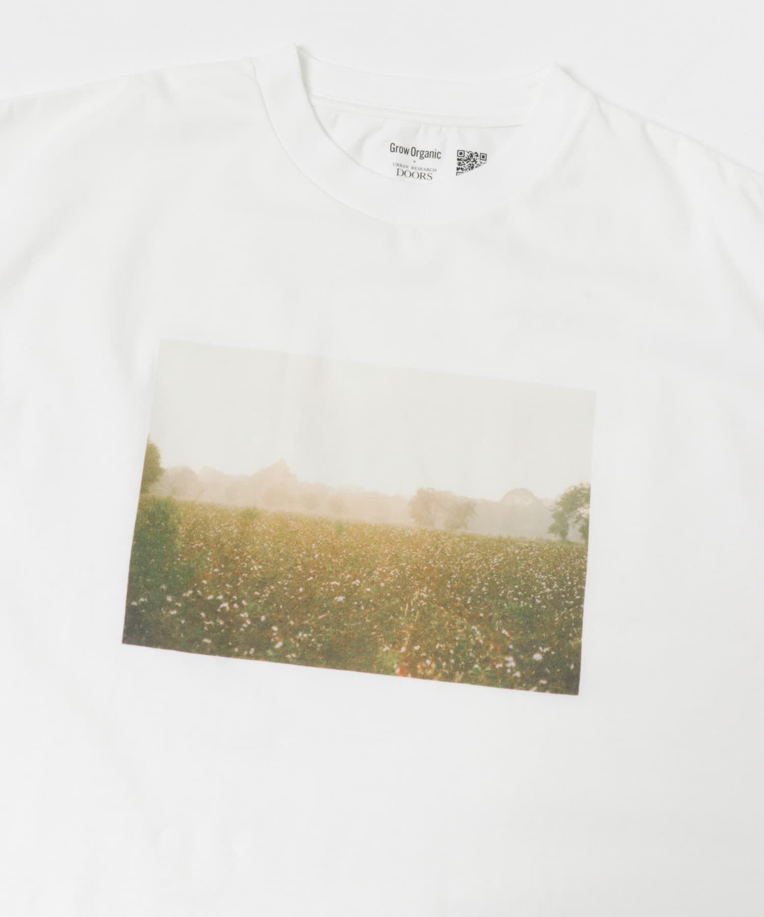 URBAN RESEARCH DOORS「Grow Organic フォトプリントロングスリーブTシャツ」|Tシャツ・カットソー|