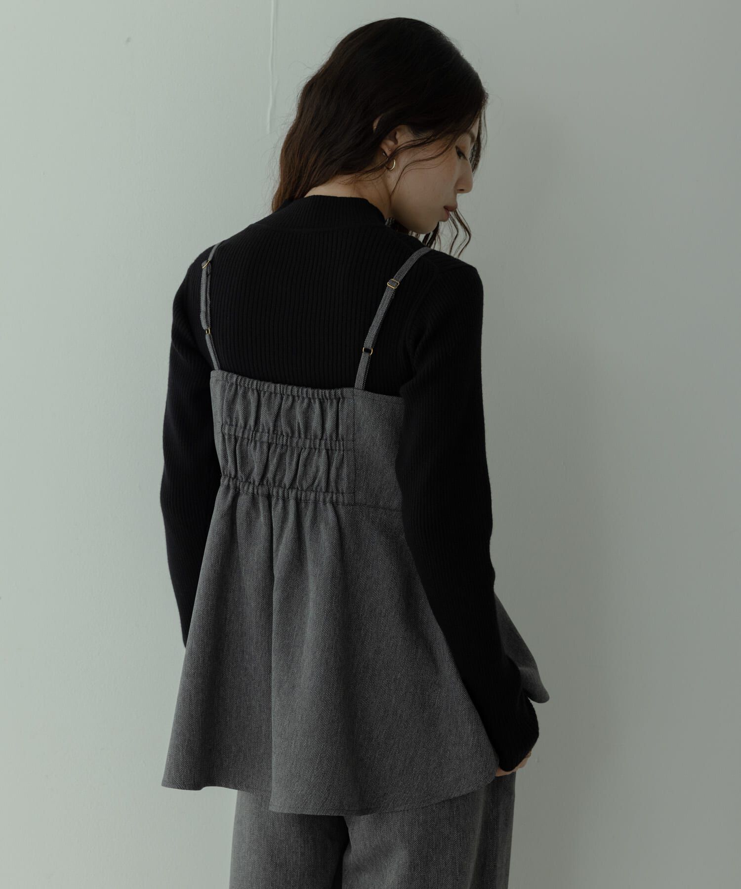 Sonny Label 「ヘリンボーンキャミ&times;パンツセットアップ」|スカート|