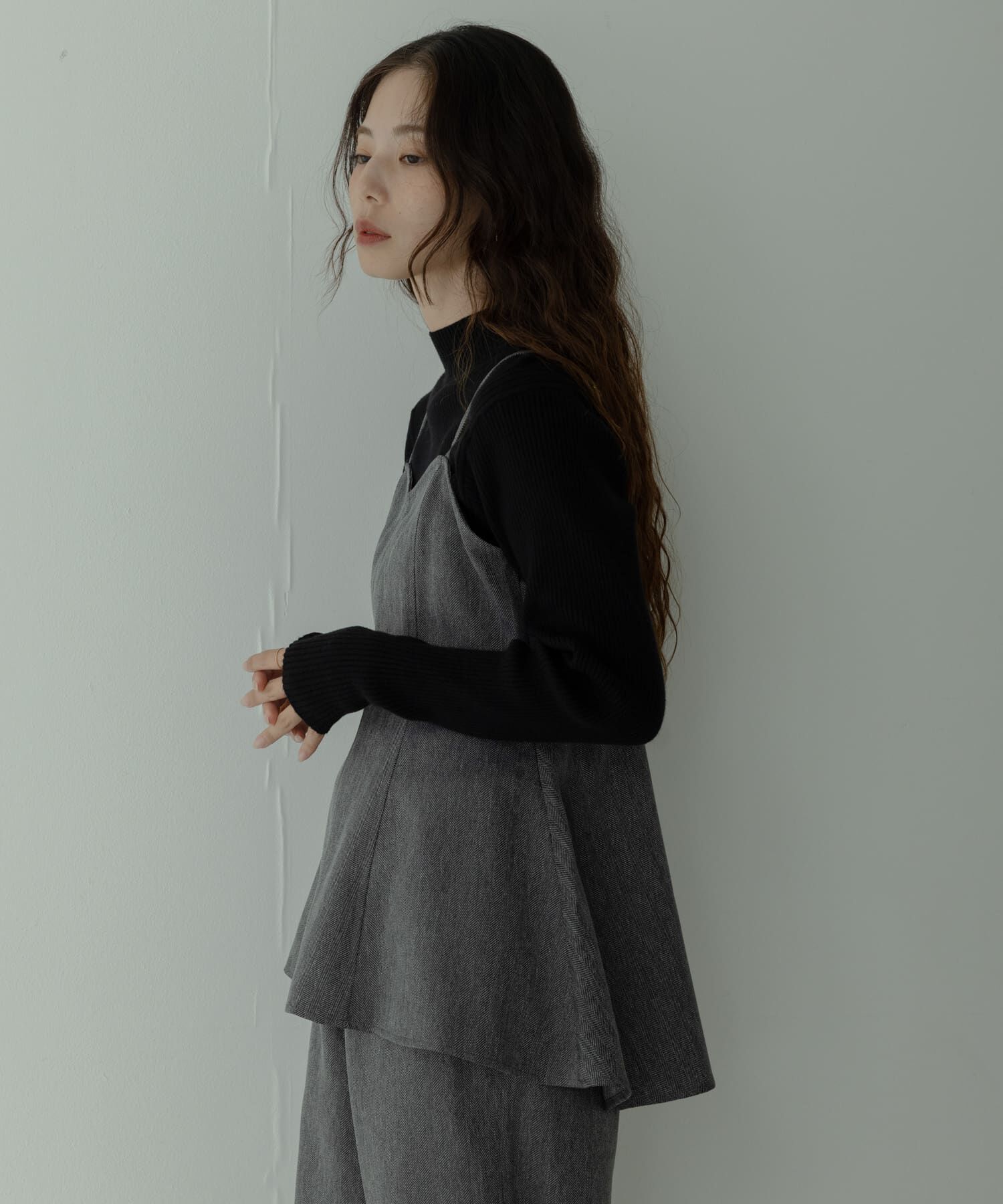 Sonny Label 「ヘリンボーンキャミ&times;パンツセットアップ」|スカート|