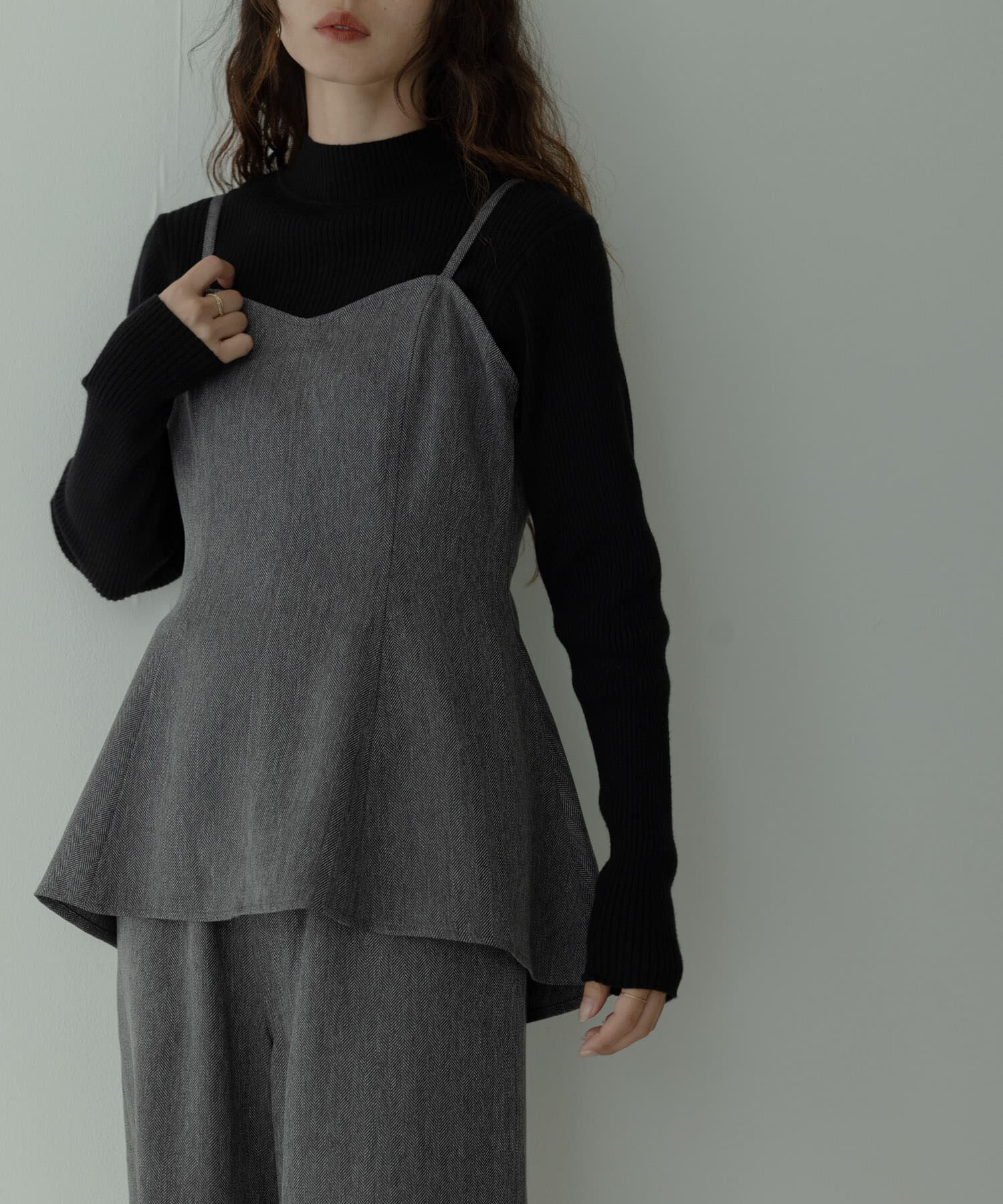 Sonny Label 「ヘリンボーンキャミ&times;パンツセットアップ」|スカート|