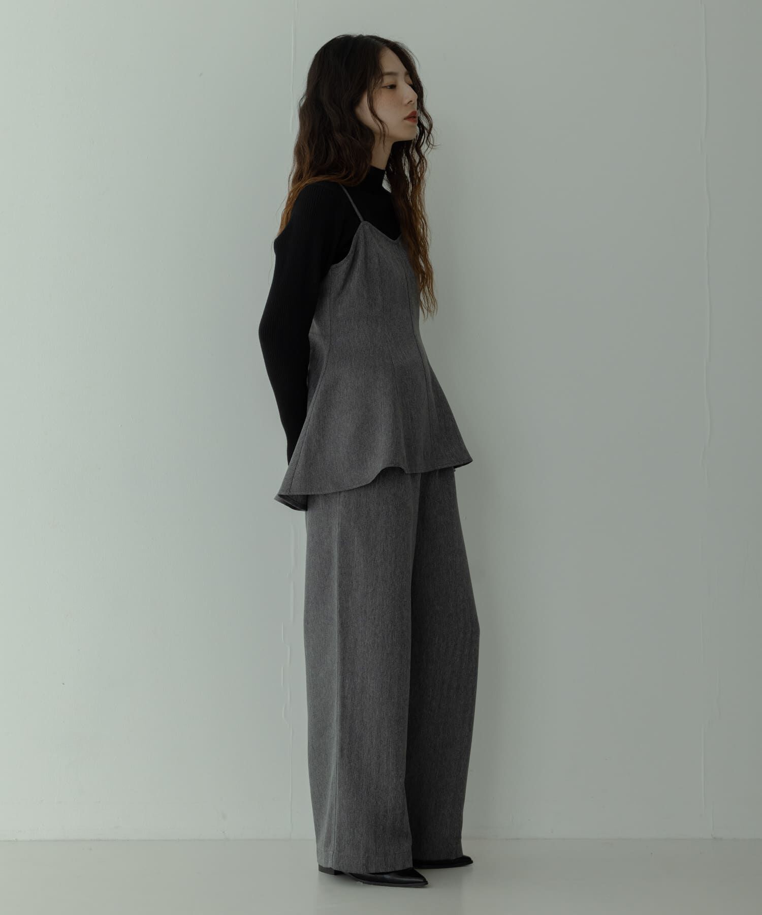 Sonny Label 「ヘリンボーンキャミ&times;パンツセットアップ」|スカート|