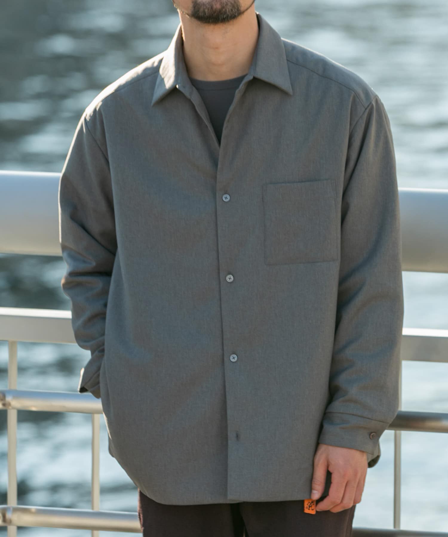 URBAN RESEARCH ROSSO「『XLサイズあり』ヒートパテッドシャツジャケット」|ダウン|