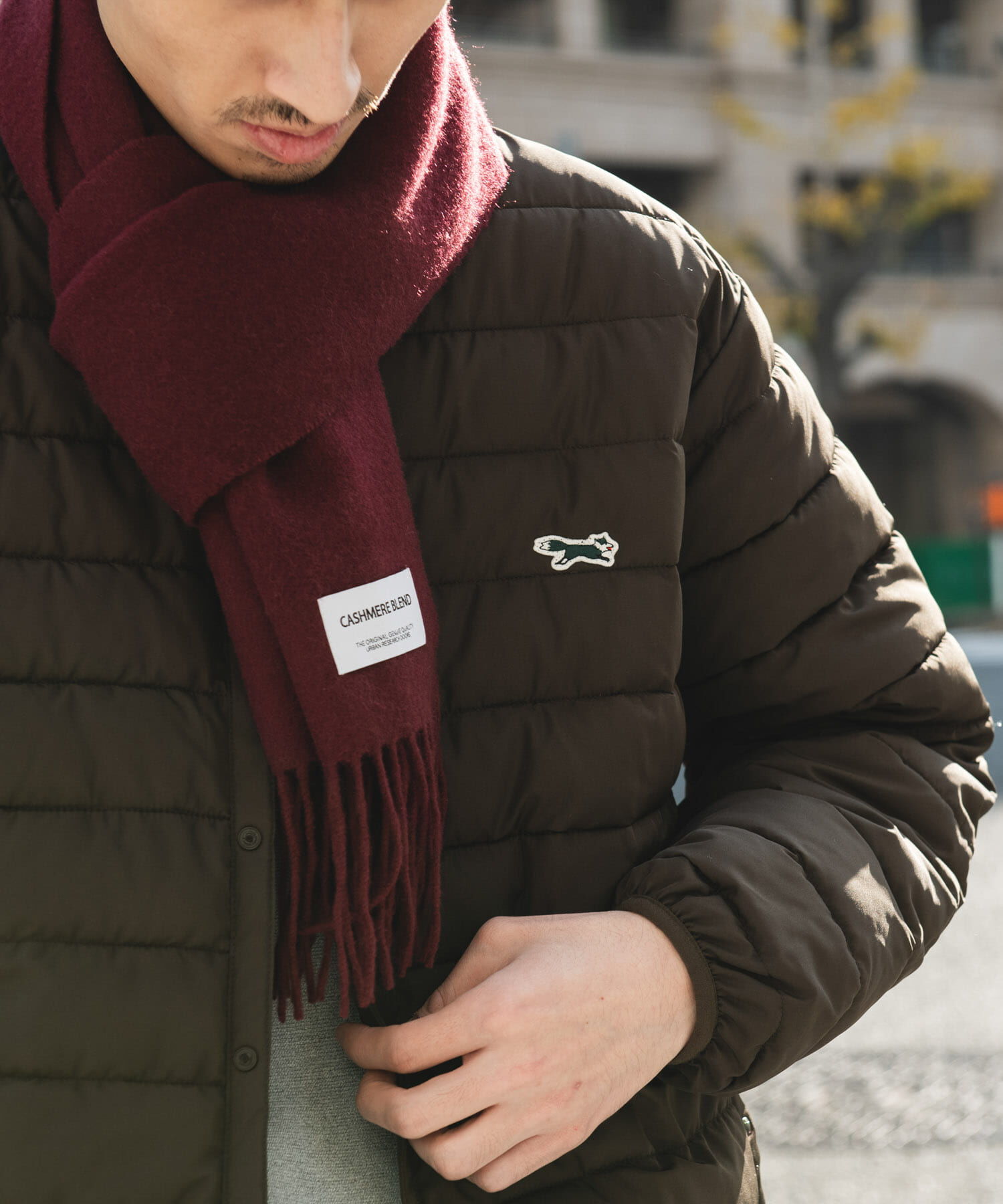 URBAN RESEARCH DOORS「『別注』PENNEYS&times;DOORS　THE FOX ファイバーダウンブルゾン」|ブルゾン・スタジャン|