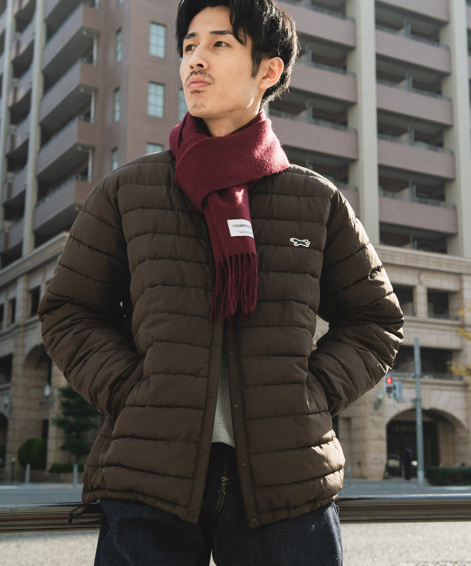 URBAN RESEARCH DOORS「『別注』PENNEYS&times;DOORS　THE FOX ファイバーダウンブルゾン」|ブルゾン・スタジャン|