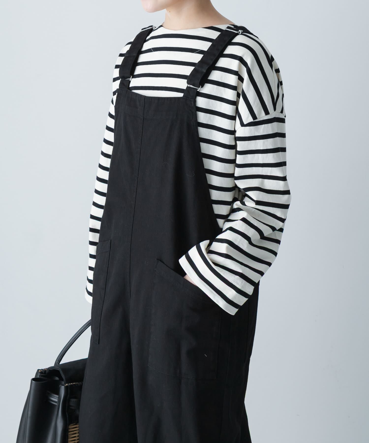 かぐれ「コットンボートネックカットソー」|Tシャツ・カットソー|