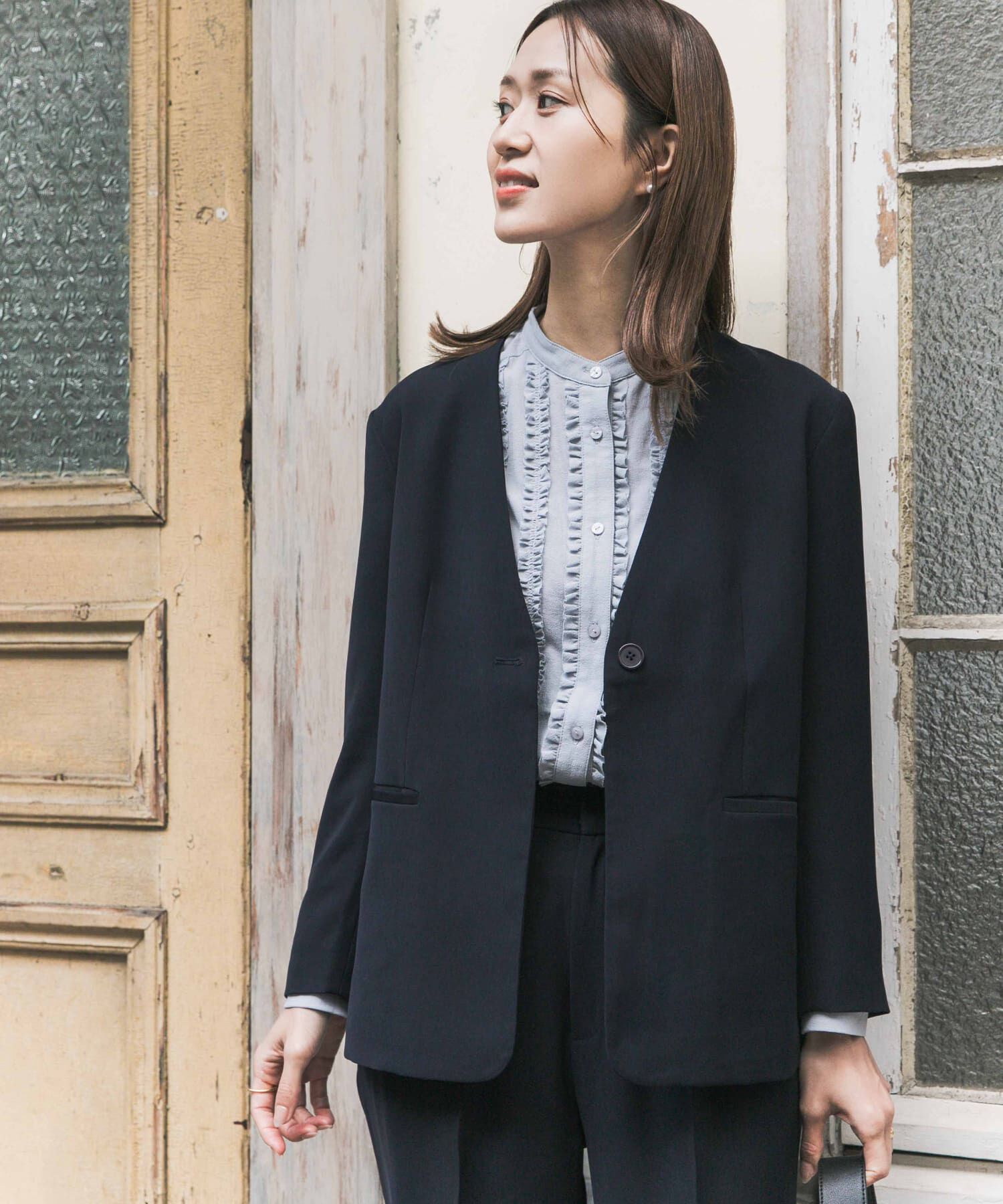 URBAN RESEARCH DOORS「ノーカラージャケット」|その他|