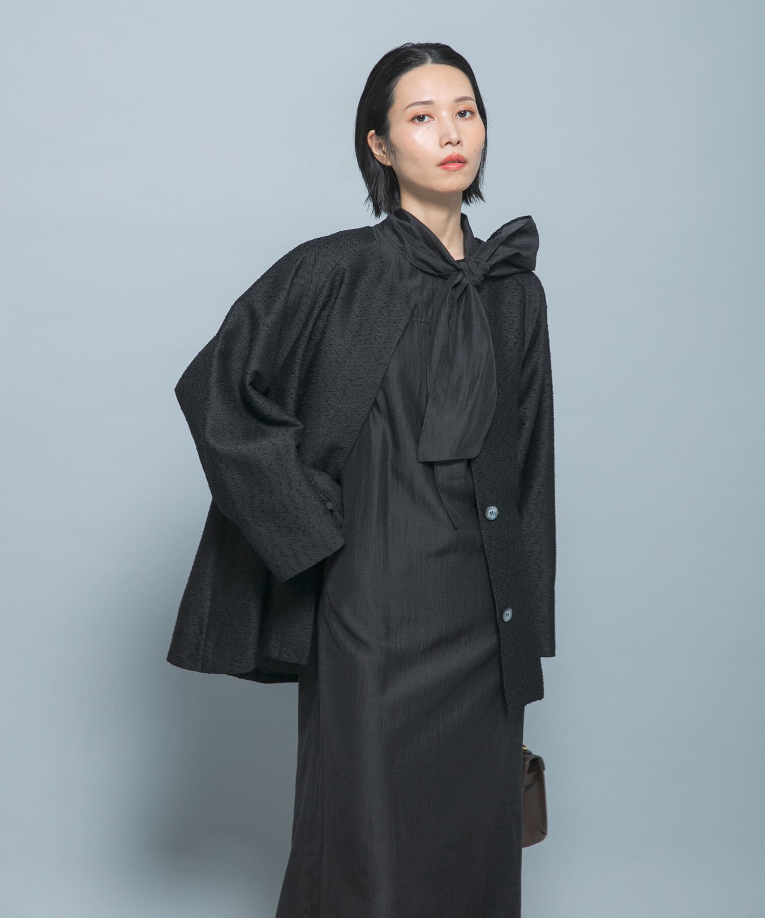 URBAN RESEARCH ROSSO「シルク混シアーオーガンジーワンピース」|ワンピース|