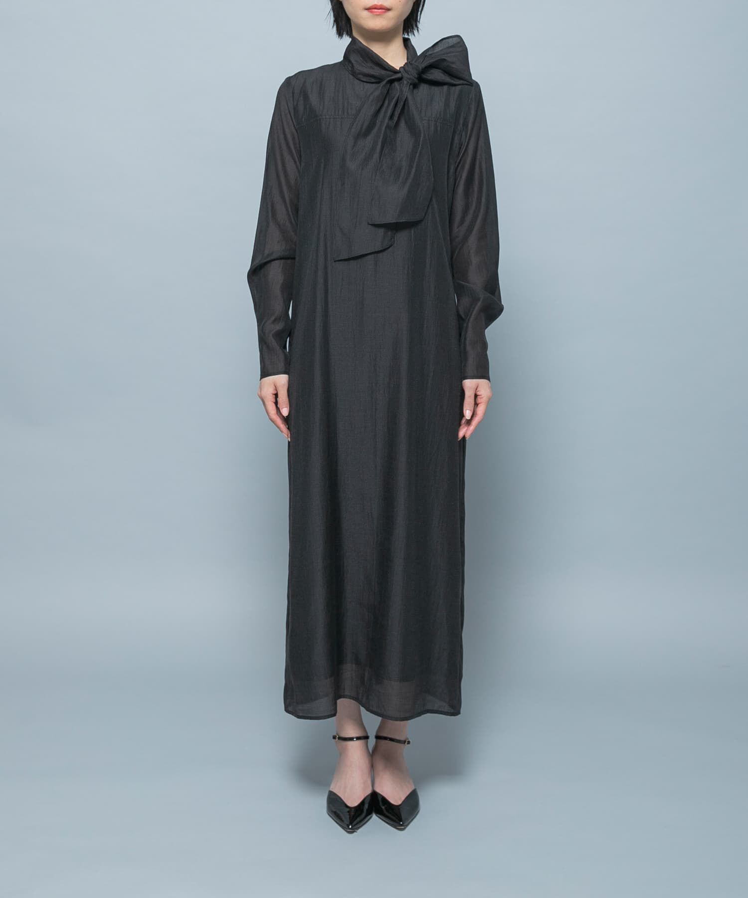 URBAN RESEARCH ROSSO「シルク混シアーオーガンジーワンピース」|ワンピース|