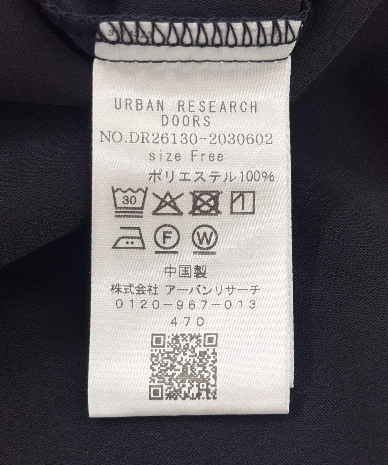 URBAN RESEARCH DOORS「ピンタックゴールドボタンブラウス」|シャツ・ブラウス|