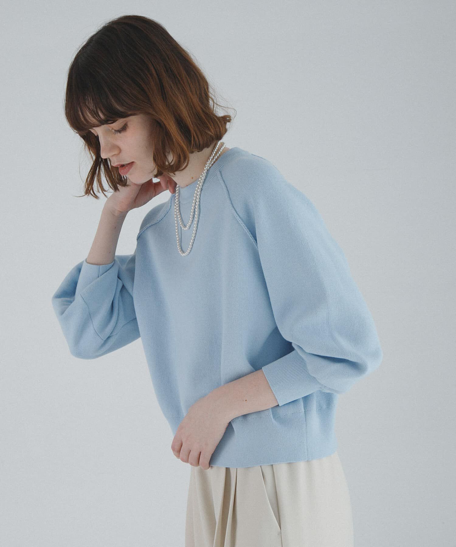 Sonny Label 「スウェットライクニット」|ニット・セーター|