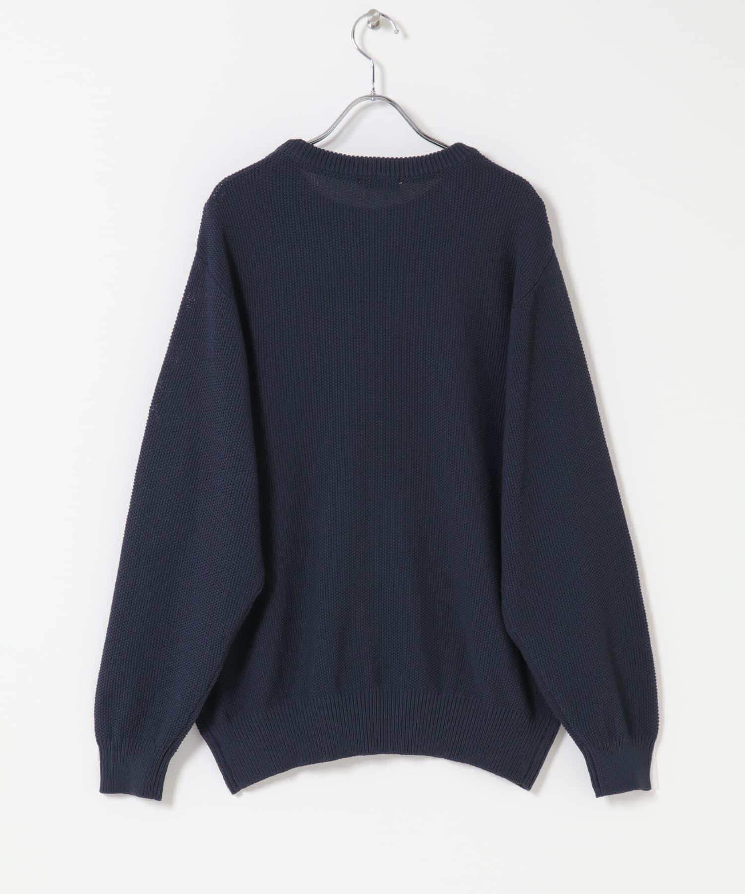 URBAN RESEARCH DOORS「『吸水速乾/防ｼﾜ/ｲｰｼﾞｰｹｱ/UVｶｯﾄ』DRYMIX ｶﾉｺﾛﾝｸﾞｽﾘｰ 」|ニット・セーター|