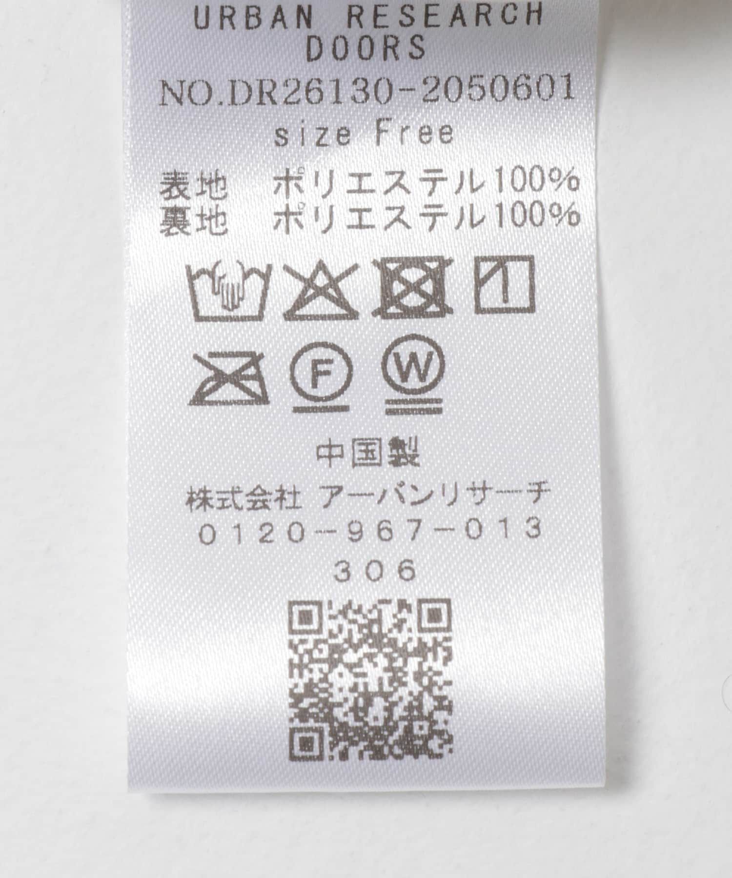 URBAN RESEARCH DOORS「タフタランダムプリーツスカート」|スカート|