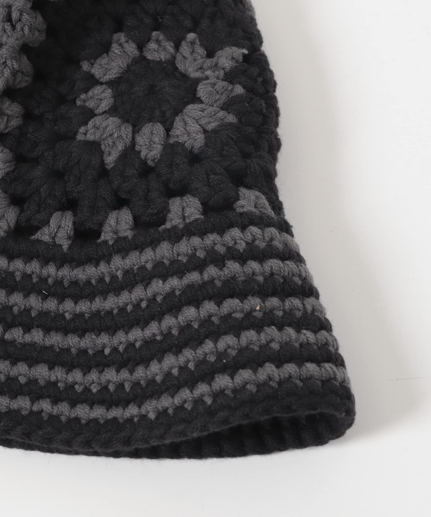 Sonny Label 「New Era　CROCHET KNIT DGRY BLK」|ハット|