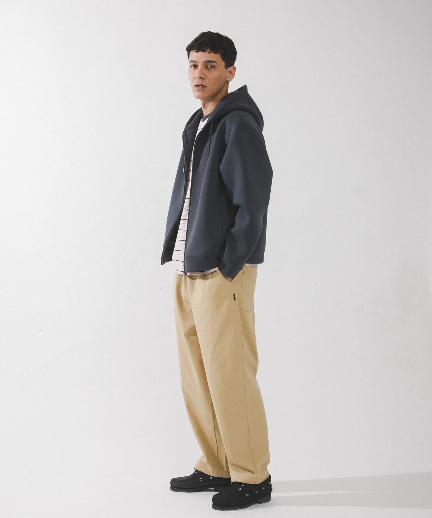 Sonny Label 「ダンボールニットジップアップフーディー」|パーカー|