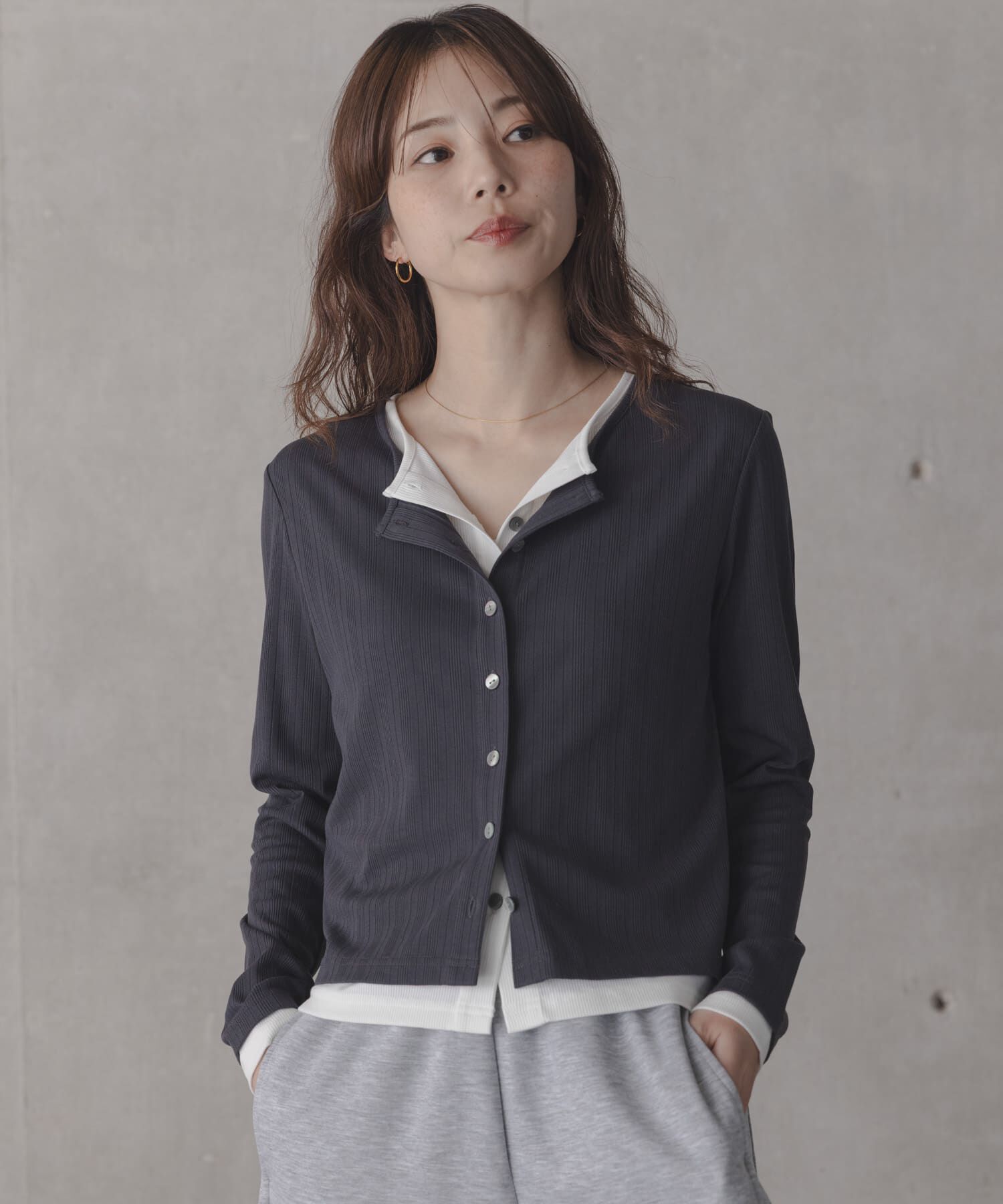 Sonny Label 「汗ジミ防止レイヤードライクカットプルオーバー」|Tシャツ・カットソー|