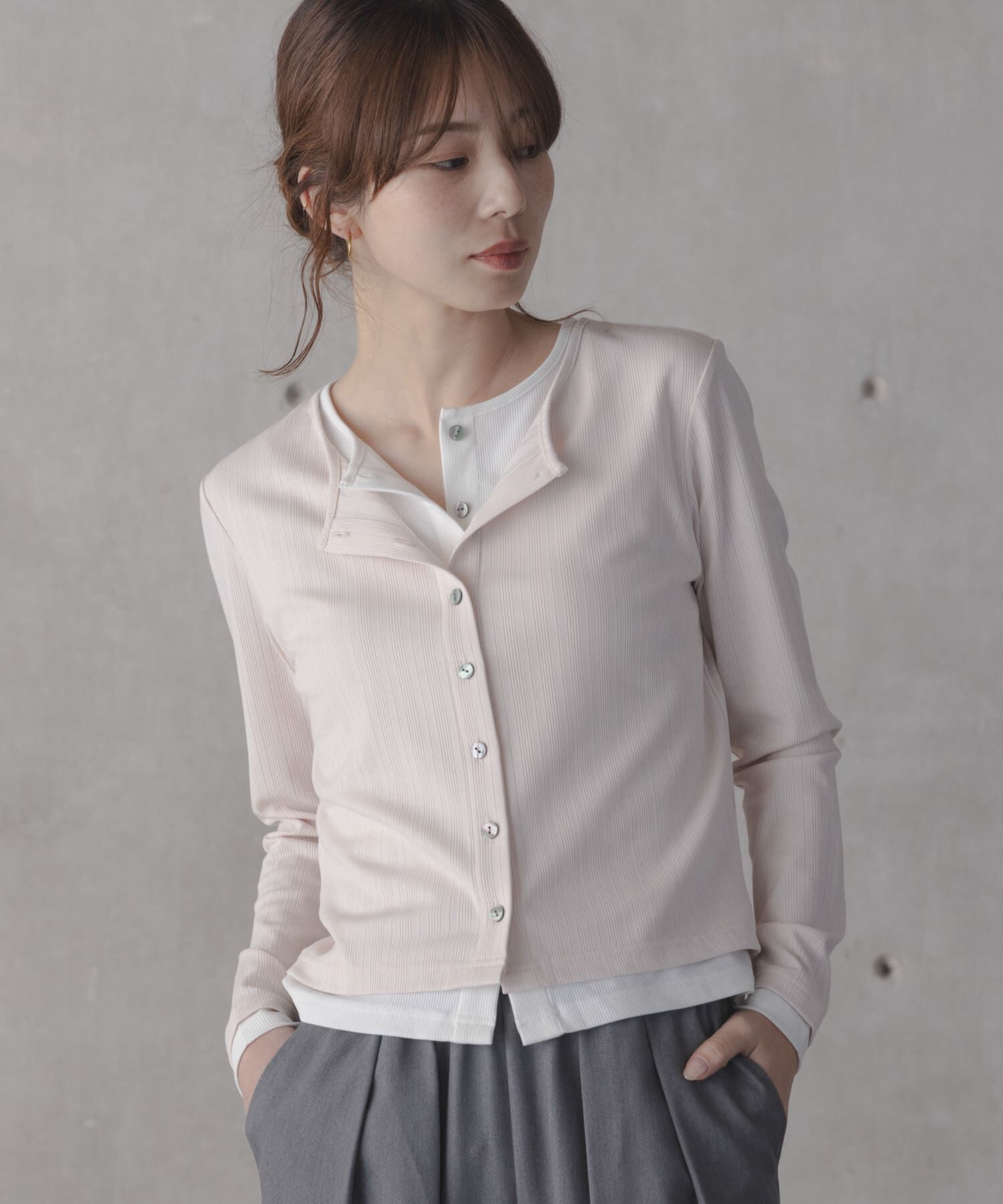 Sonny Label 「汗ジミ防止レイヤードライクカットプルオーバー」|Tシャツ・カットソー|