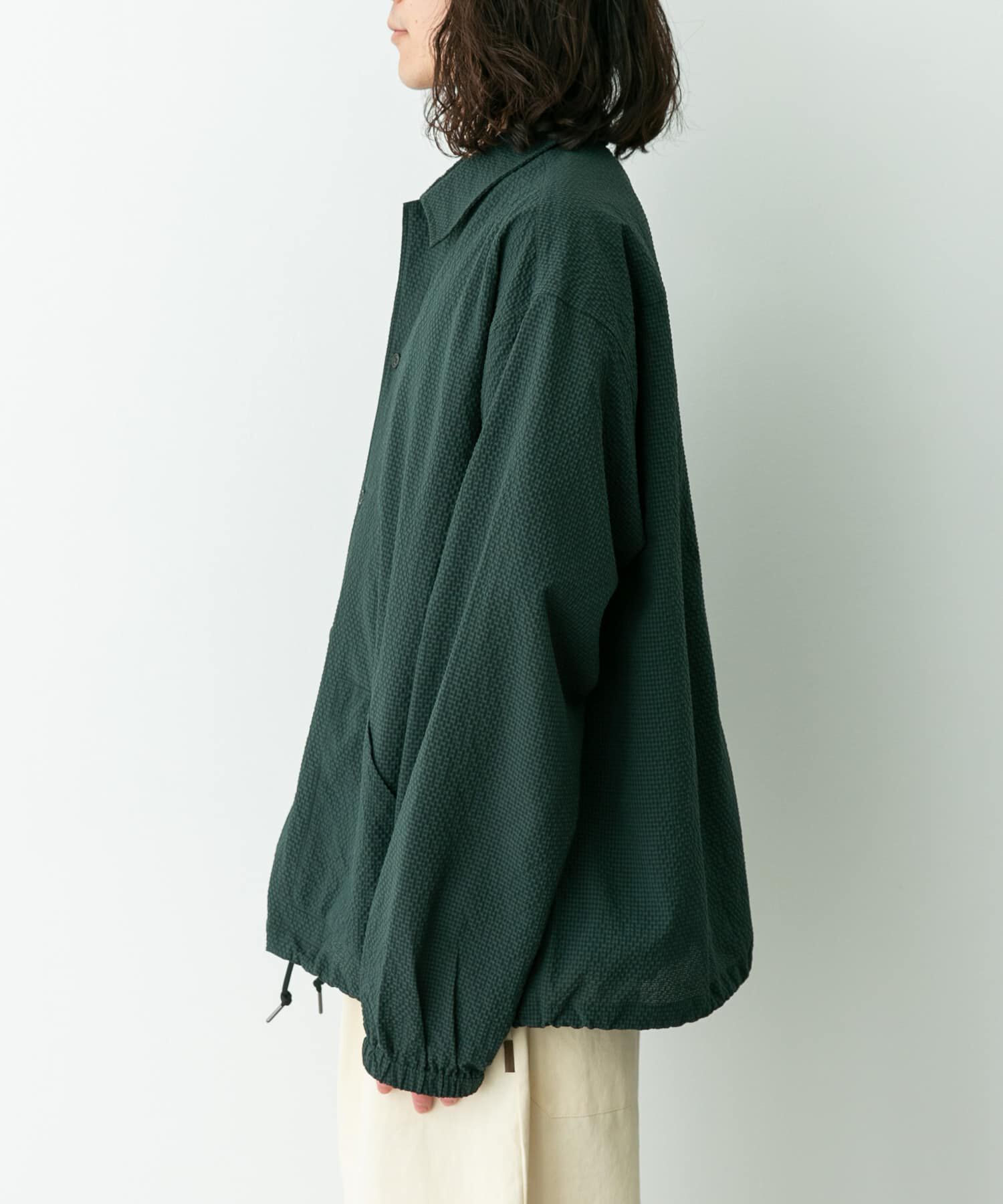 Sonny Label 「シアサッカーコーチジャケット」|ブルゾン・スタジャン|