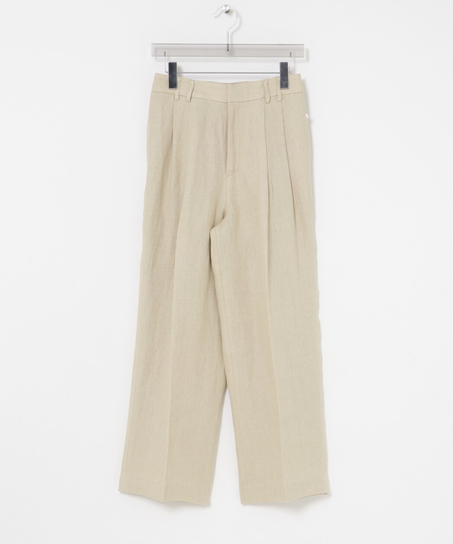 URBAN RESEARCH「オックスリネンストレートパンツ」|その他|ライトベージュ