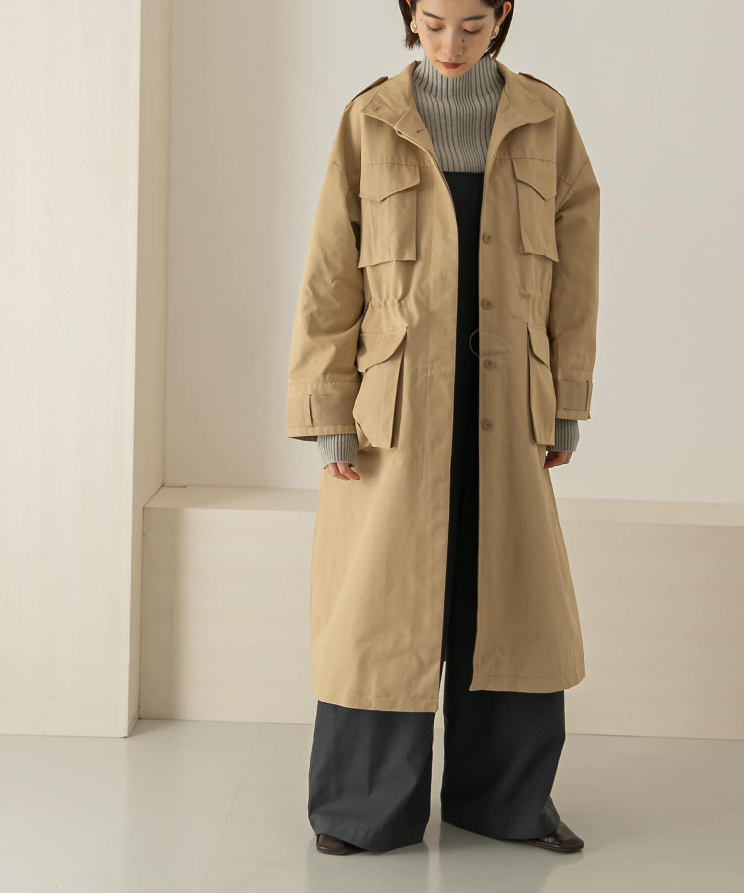  「ドロストミリタリーコート」|ミリタリージャケット|