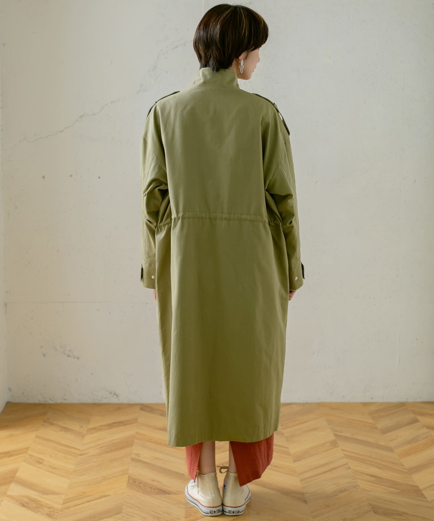  「ドロストミリタリーコート」|ミリタリージャケット|
