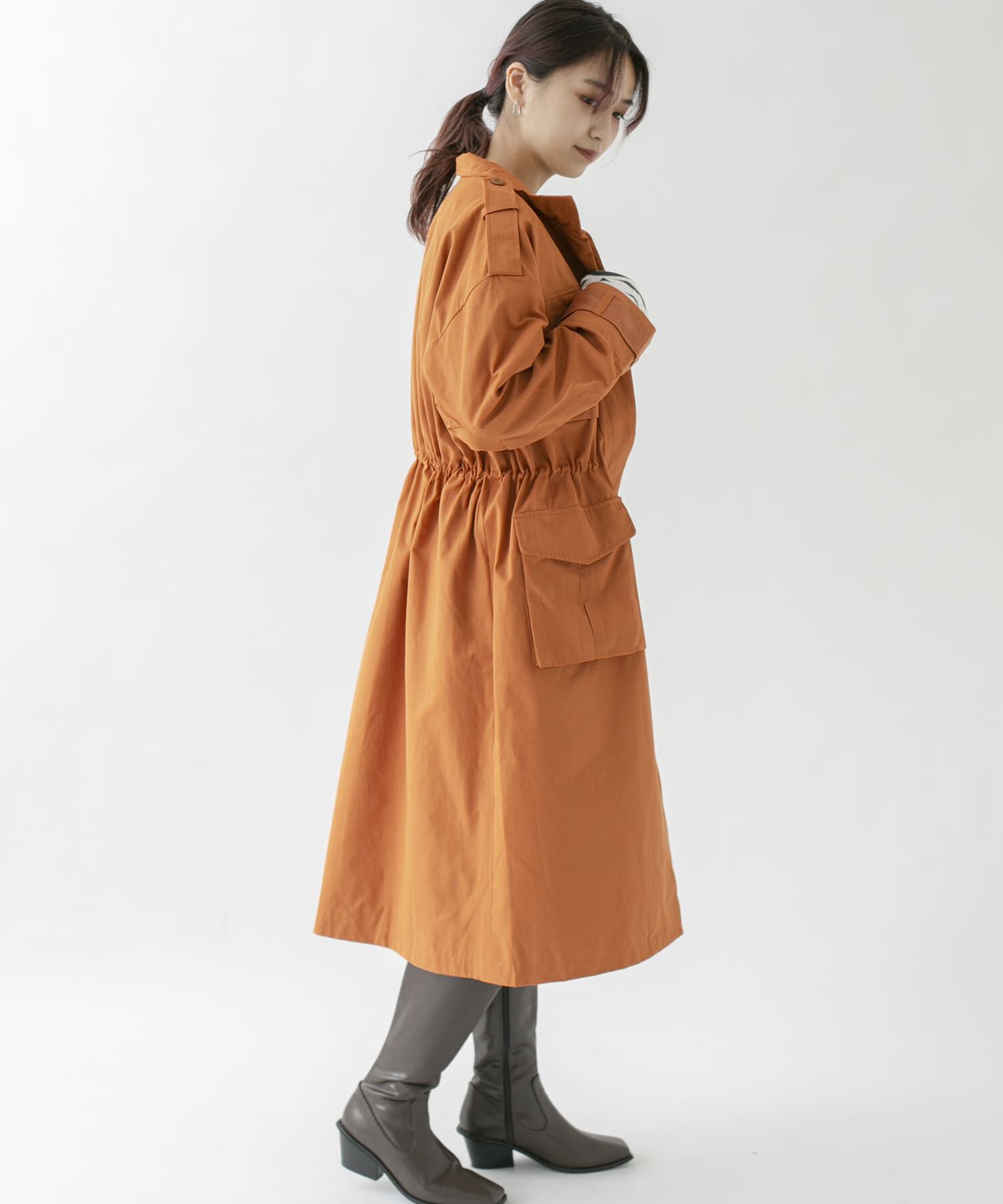  「ドロストミリタリーコート」|ミリタリージャケット|