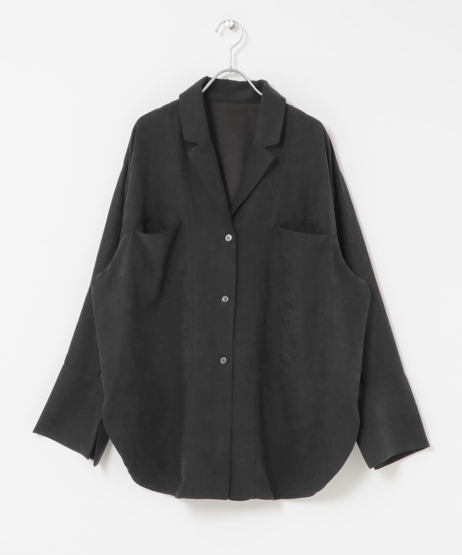  「ピーチスキンBIGシャツ」|シャツ・ブラウス|