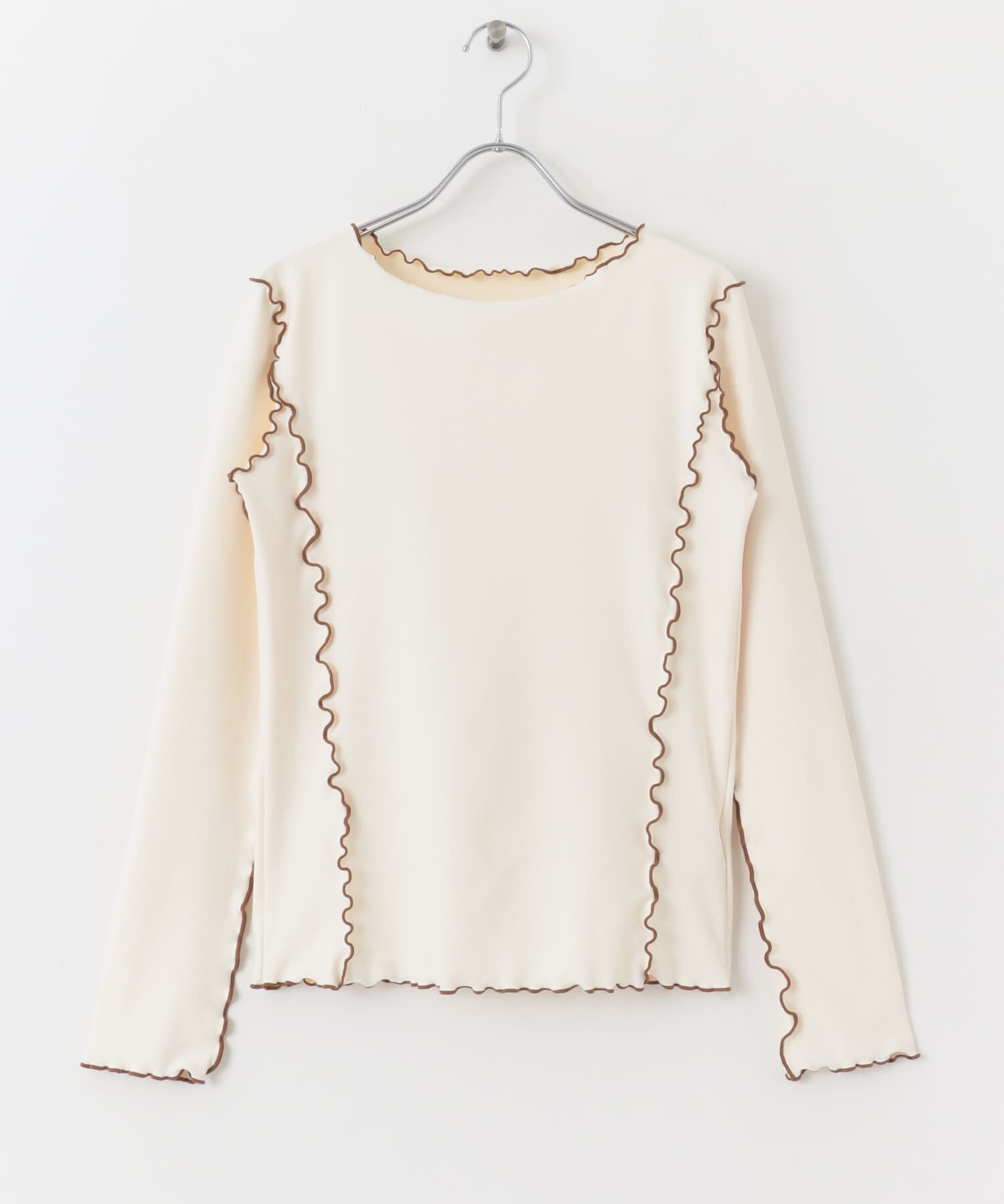 SENSE OF PLACE by URBAN RESEARCH「メローラインロングスリーブラッシュガード」|ビキニ|