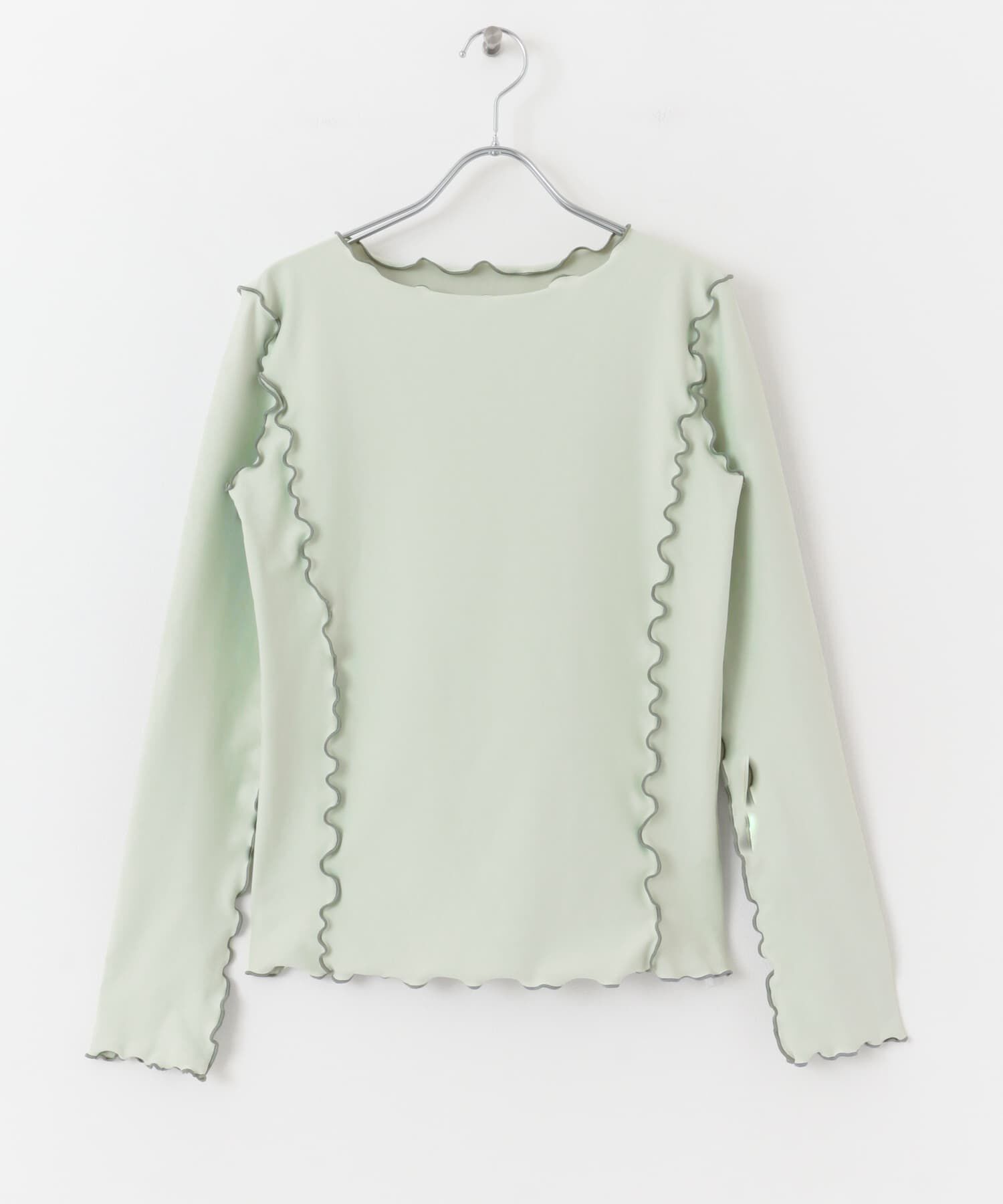 SENSE OF PLACE by URBAN RESEARCH「メローラインロングスリーブラッシュガード」|ビキニ|