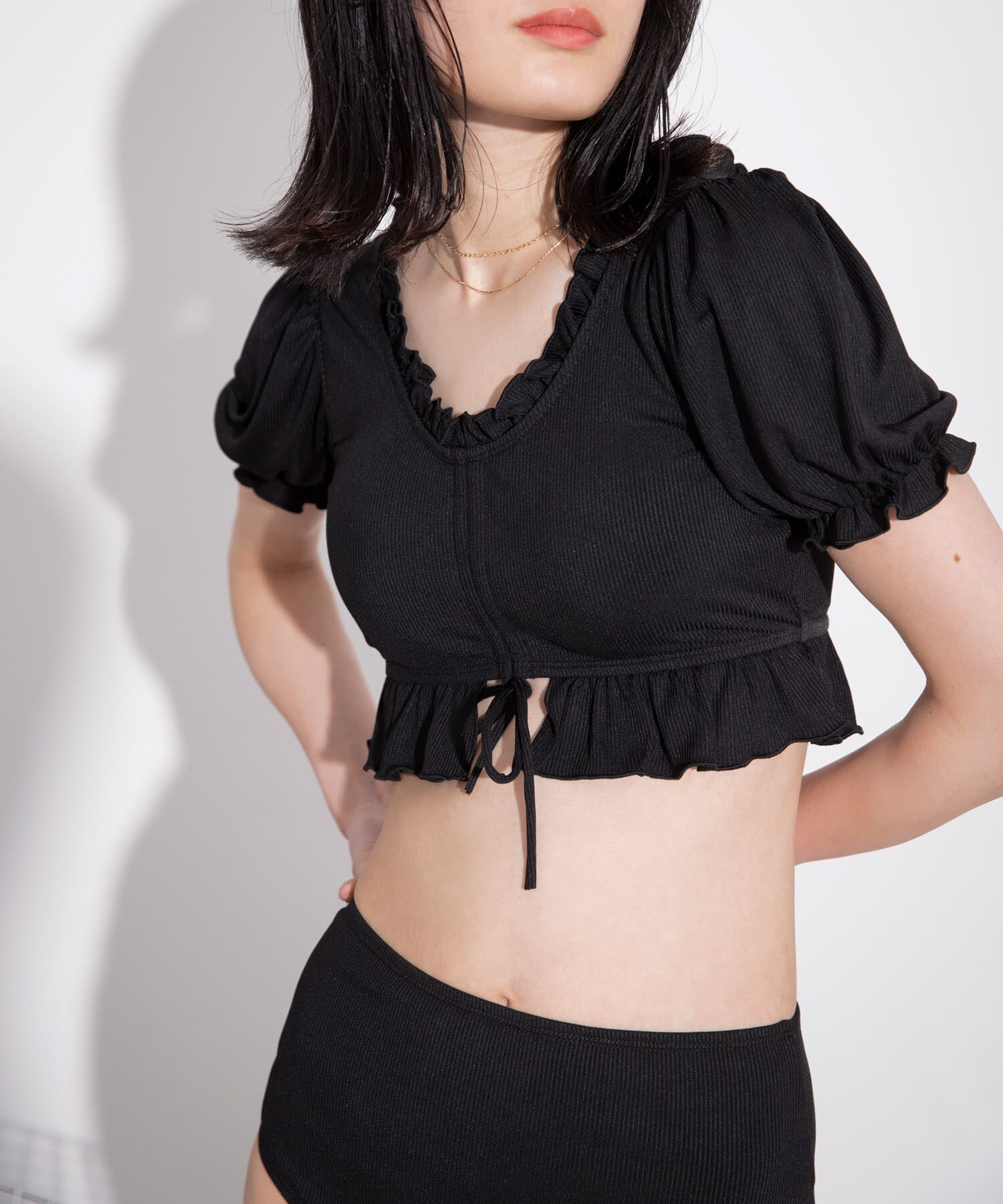 SENSE OF PLACE by URBAN RESEARCH「セパレートドロストスイムウェア」|ビキニ|