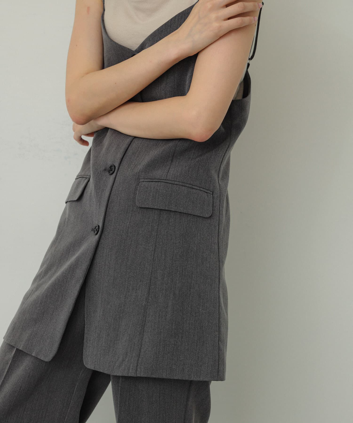 SENSE OF PLACE by URBAN RESEARCH「テーラードキャミチュニック」|チュニック|