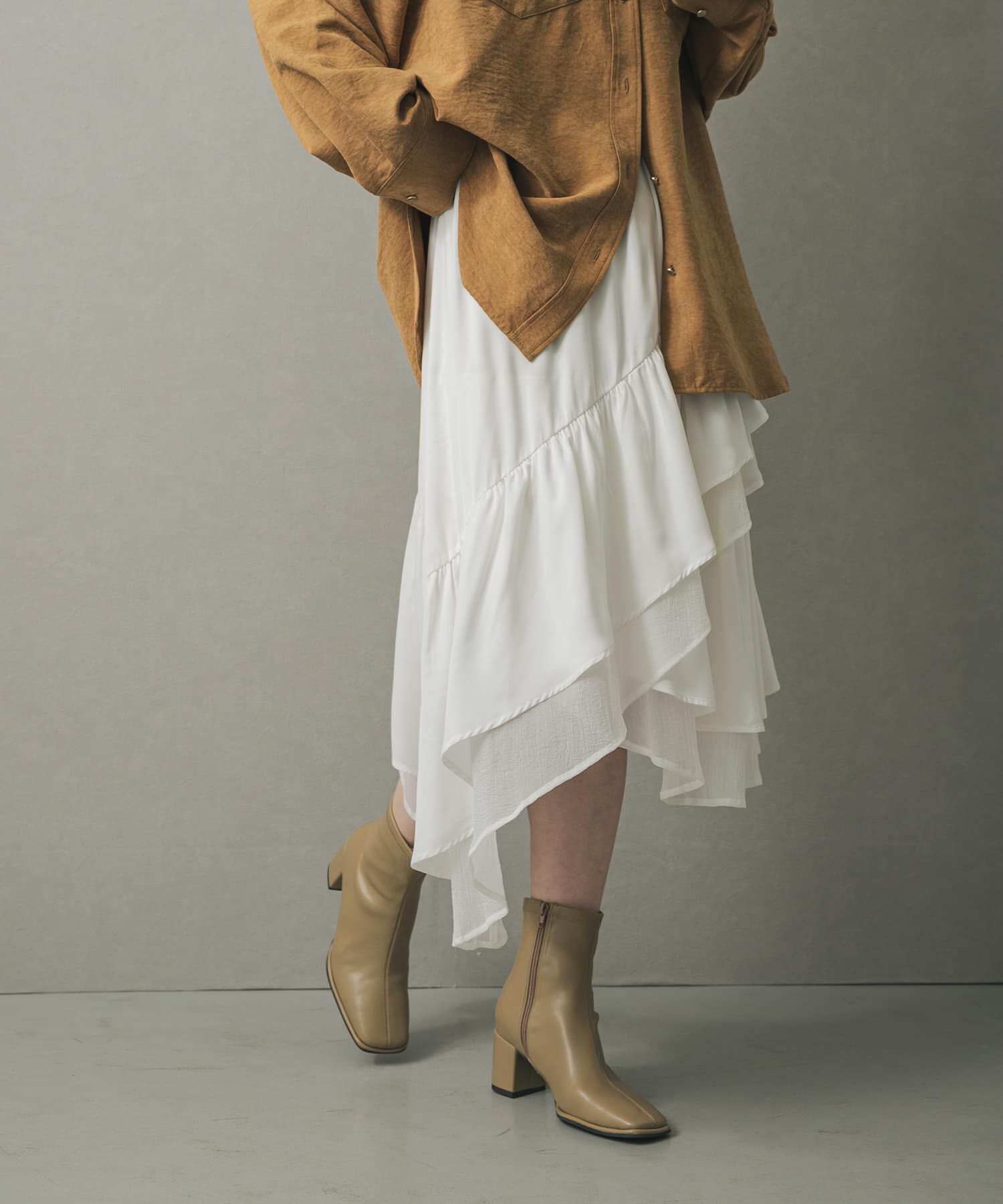 SENSE OF PLACE by URBAN RESEARCH「フレアティアードミディスカート」|スカート|