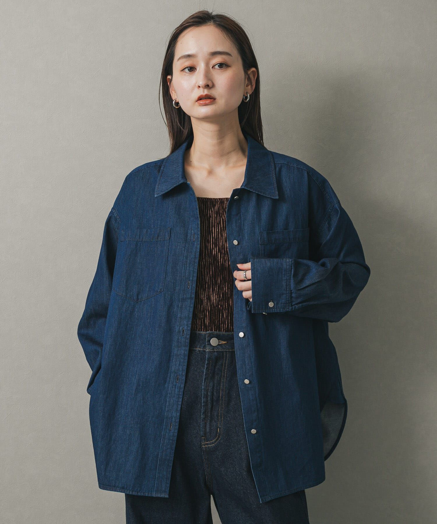 SENSE OF PLACE by URBAN RESEARCH「ポケットツキワイドスリーブシャツ」|シャツ・ブラウス|