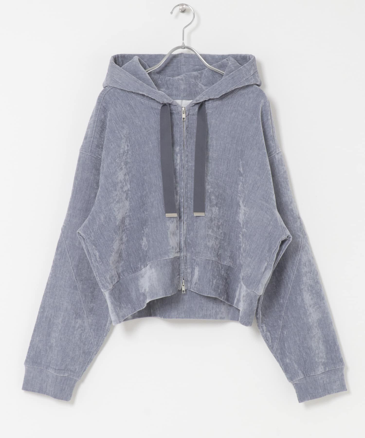 SENSE OF PLACE by URBAN RESEARCH「ベロアジップフーディ」|パーカー|