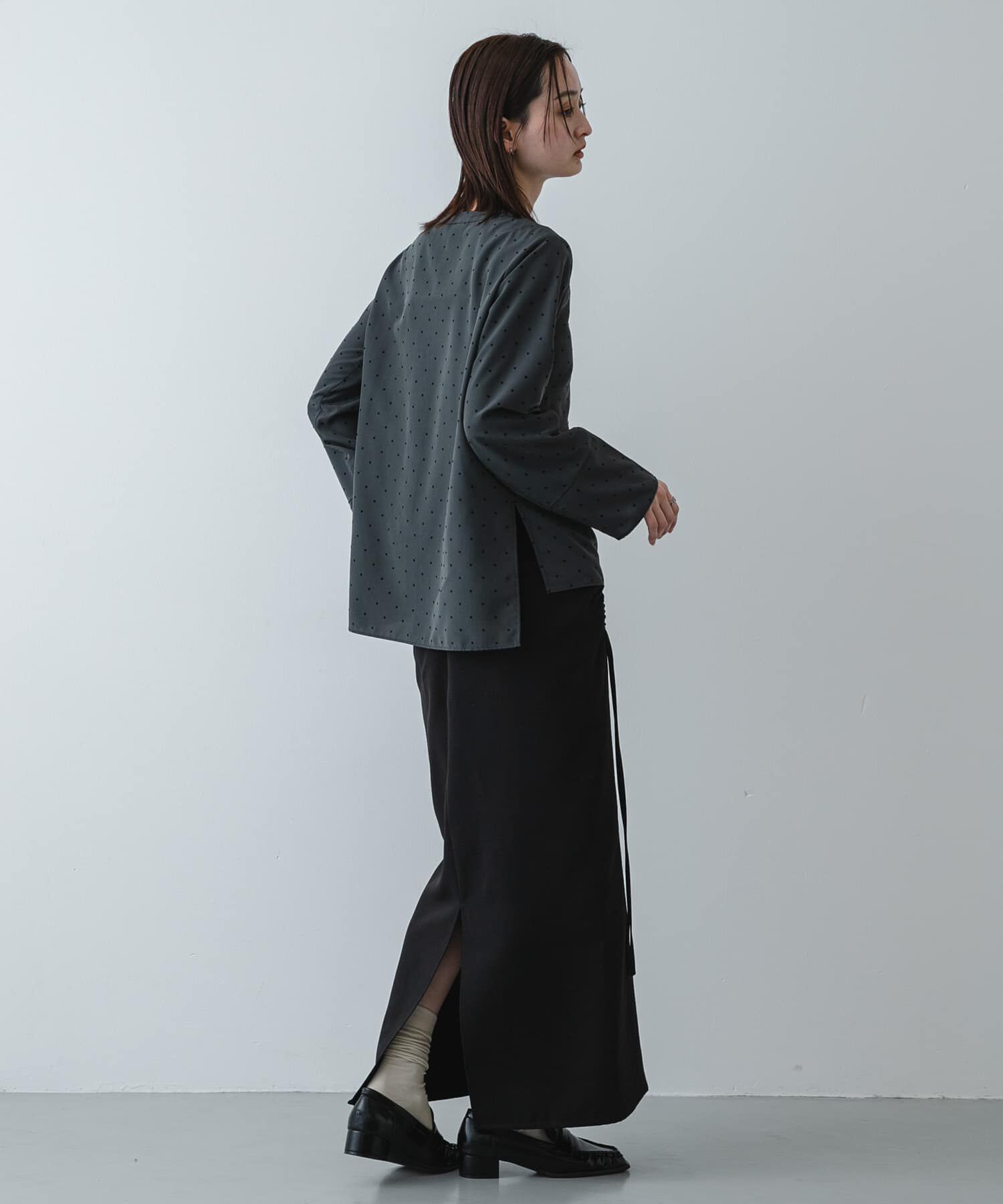 SENSE OF PLACE by URBAN RESEARCH「『イージーケア』ドットアソートTブラウス」|シャツ・ブラウス|