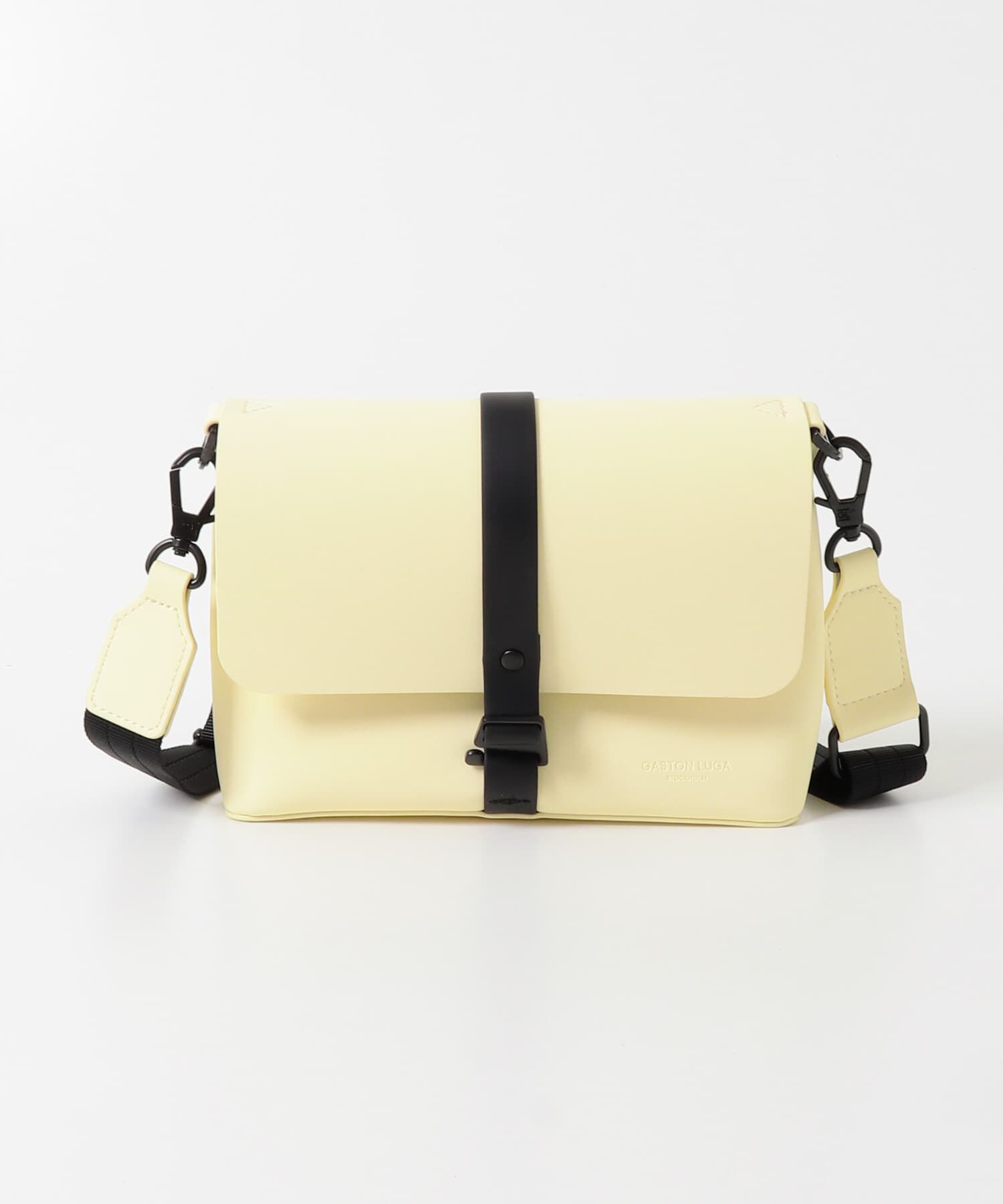 SENSE OF PLACE by URBAN RESEARCH「GASTON LUGA　SPLASH CROSSBODY BAG」|ショルダー・メッセンジャー|イエロー系その他