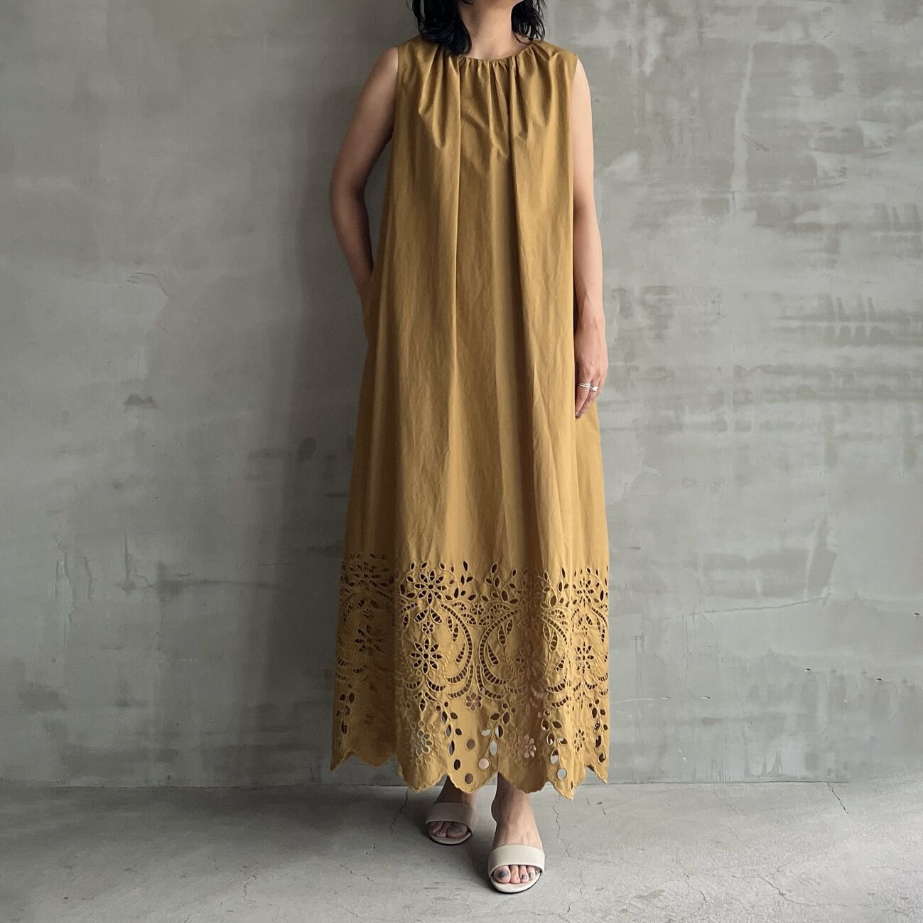  「THREE DOTS TROPICAL LACE DRESS」|ワンピース|