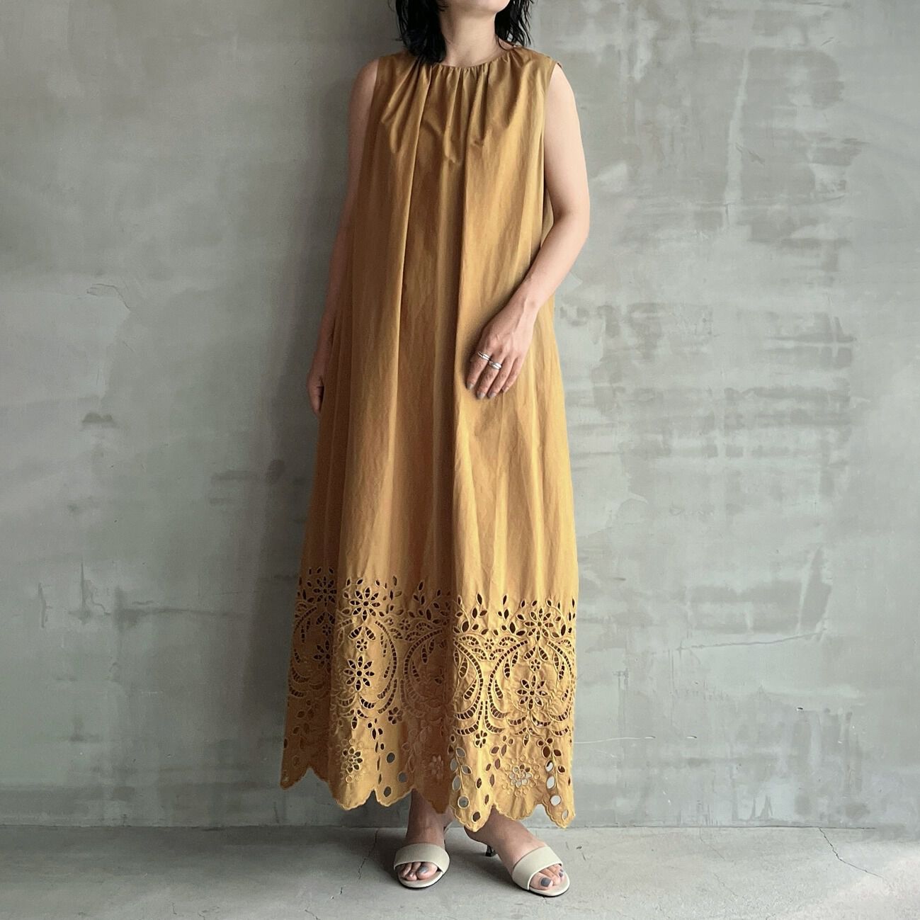  「THREE DOTS TROPICAL LACE DRESS」|ワンピース|