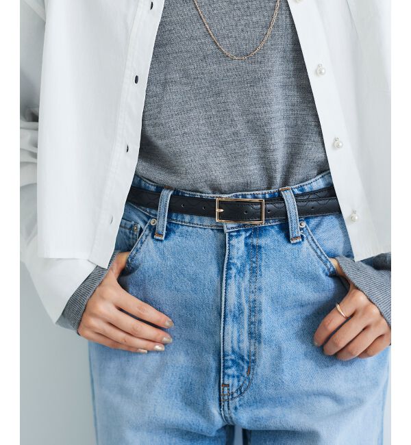 le.coeur blanc「ステッチベルト」|ベルト|