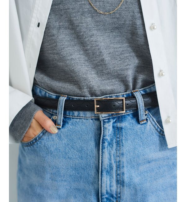 le.coeur blanc「ステッチベルト」|ベルト|