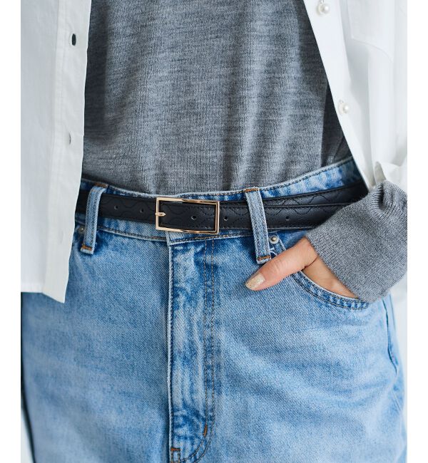 le.coeur blanc「ステッチベルト」|ベルト|